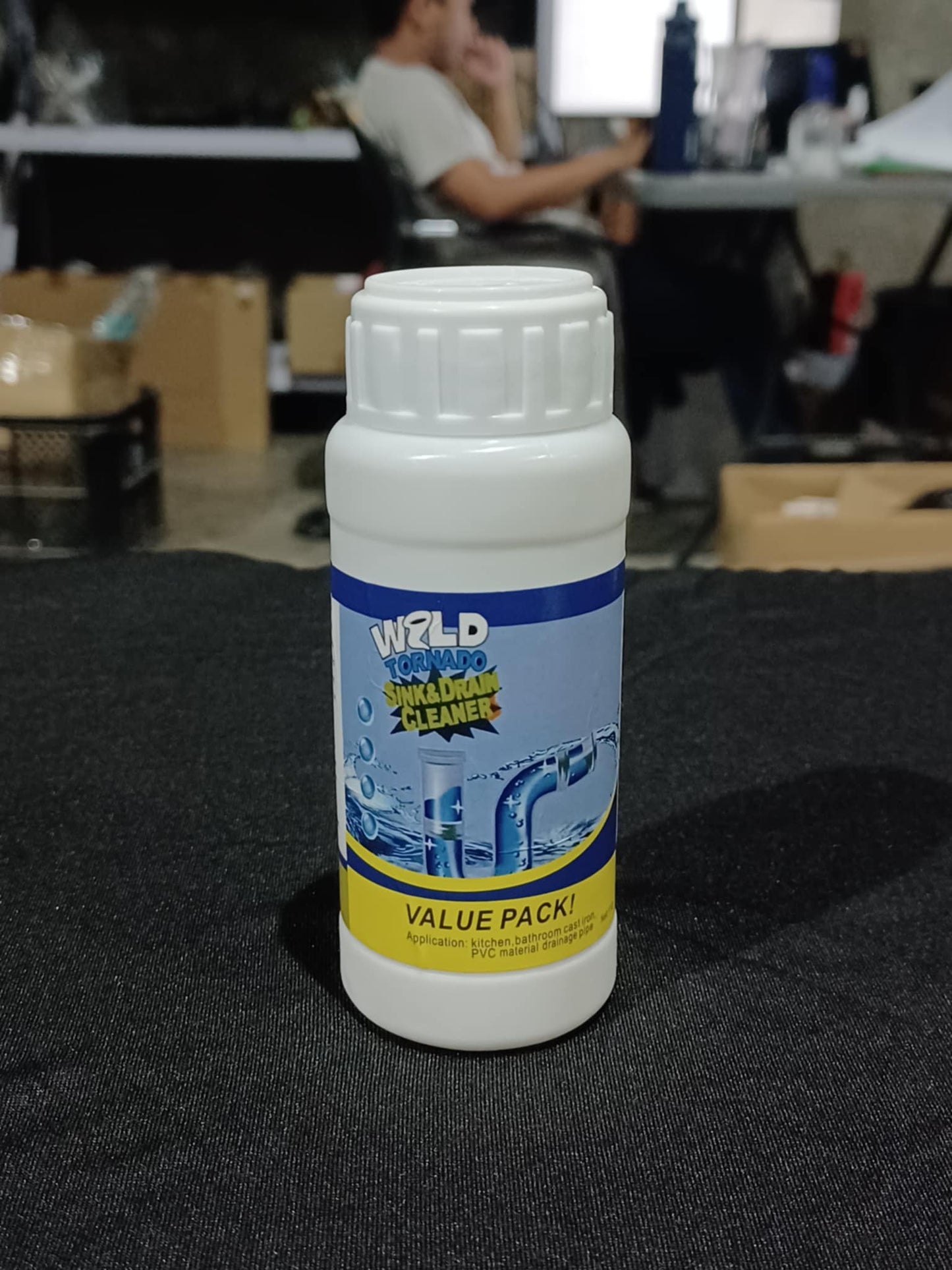 Wild Tornado Powerful Sink and Drain Cleaner Pipeline Dredging Agent 110g