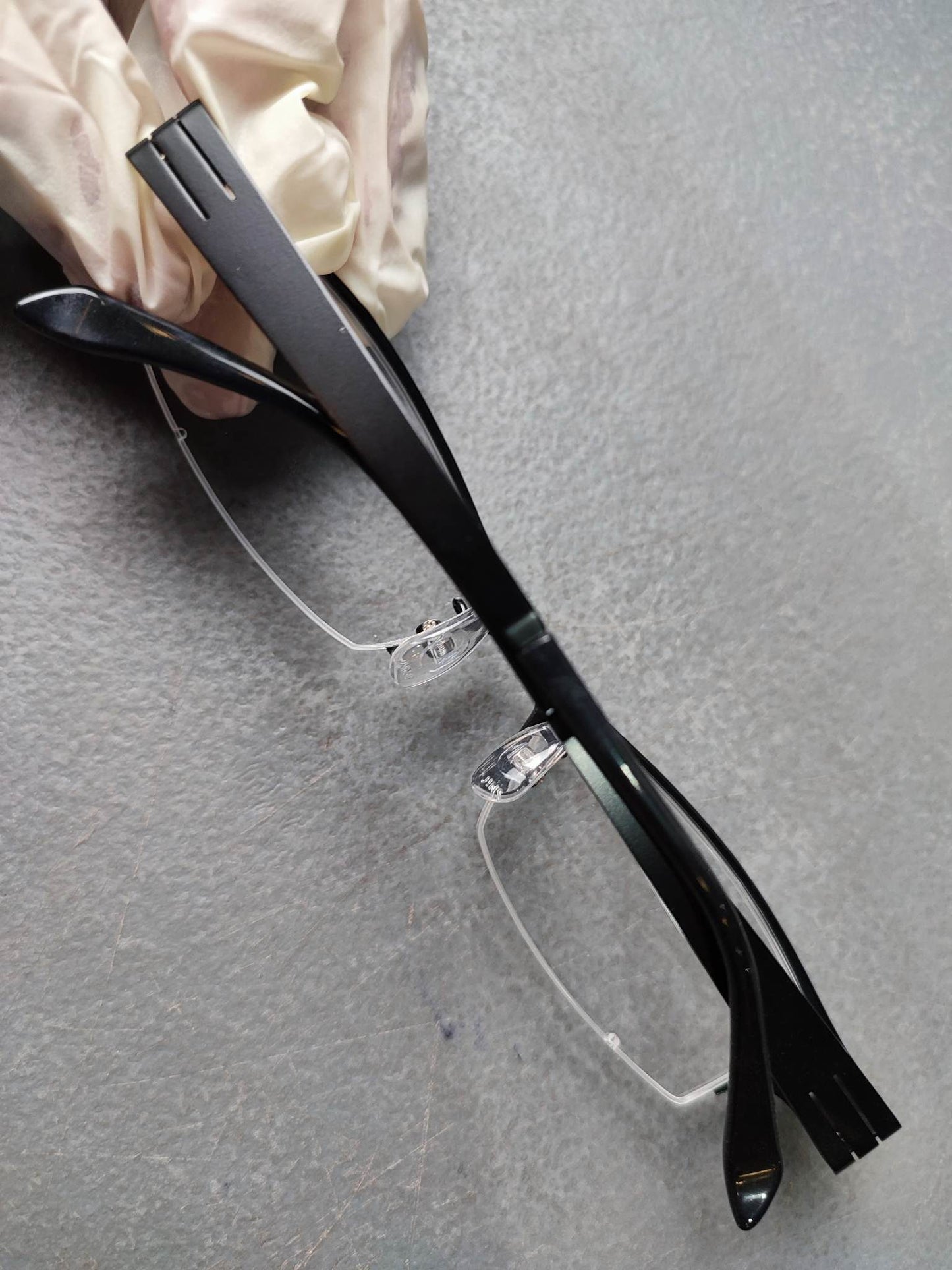 Plastic/Metal Frame JINS Matt Black (MMN15S577F94) Eyeglass
