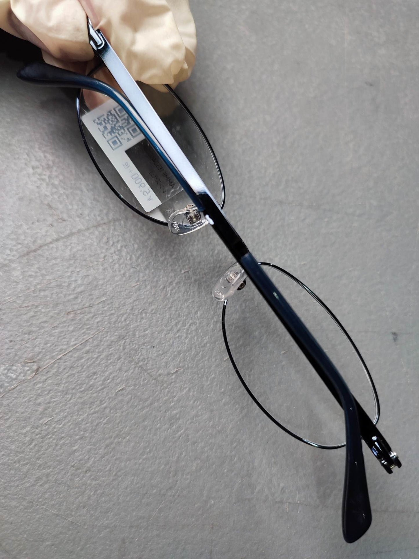 Plastic Frame JINS Glossy Blue (AMMF15S04GG58) Eyeglass