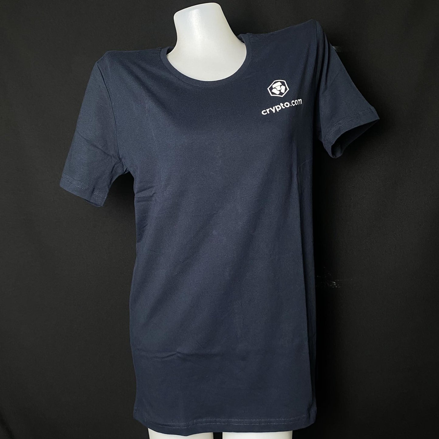 Crypto T-Shirt Navy Blue Size: Small - Factory Pull-out
