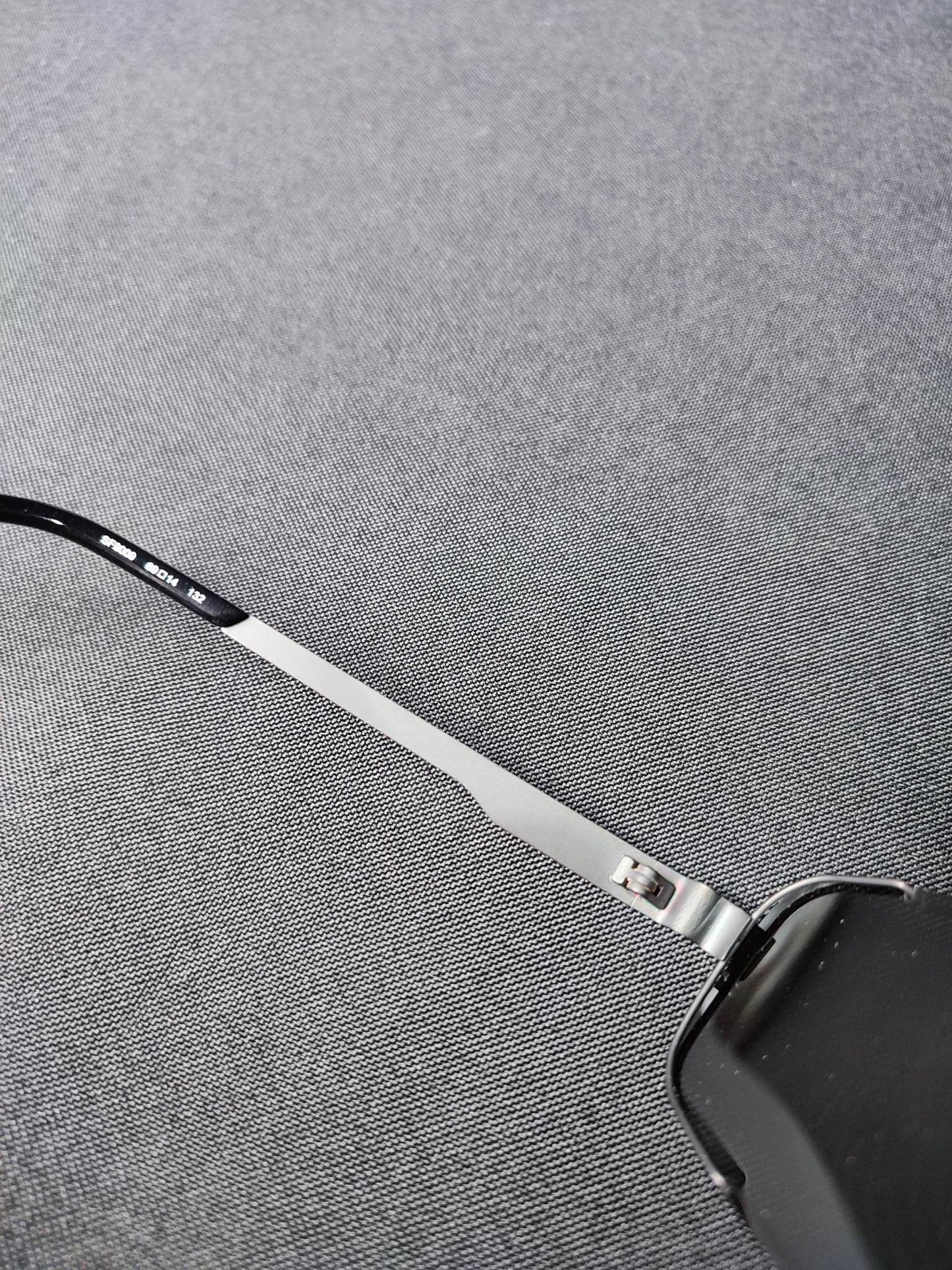 Metal Safelar Titanium Gray,Black (SF9009)-(Size:69-14-132) Sunglass