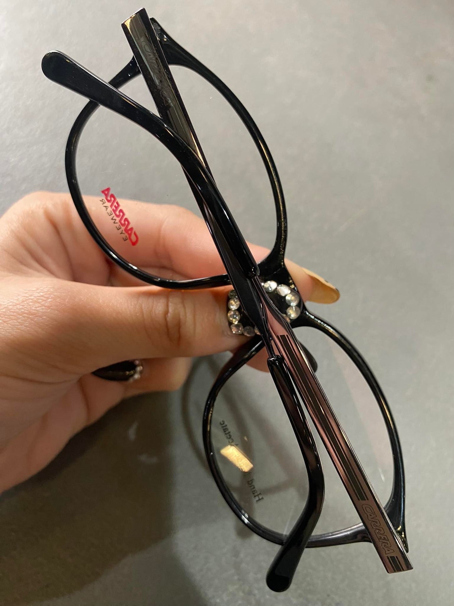 Plastic/Metal Frame CARREA Black Dkruth (CA6165 ANS) Eyeglass