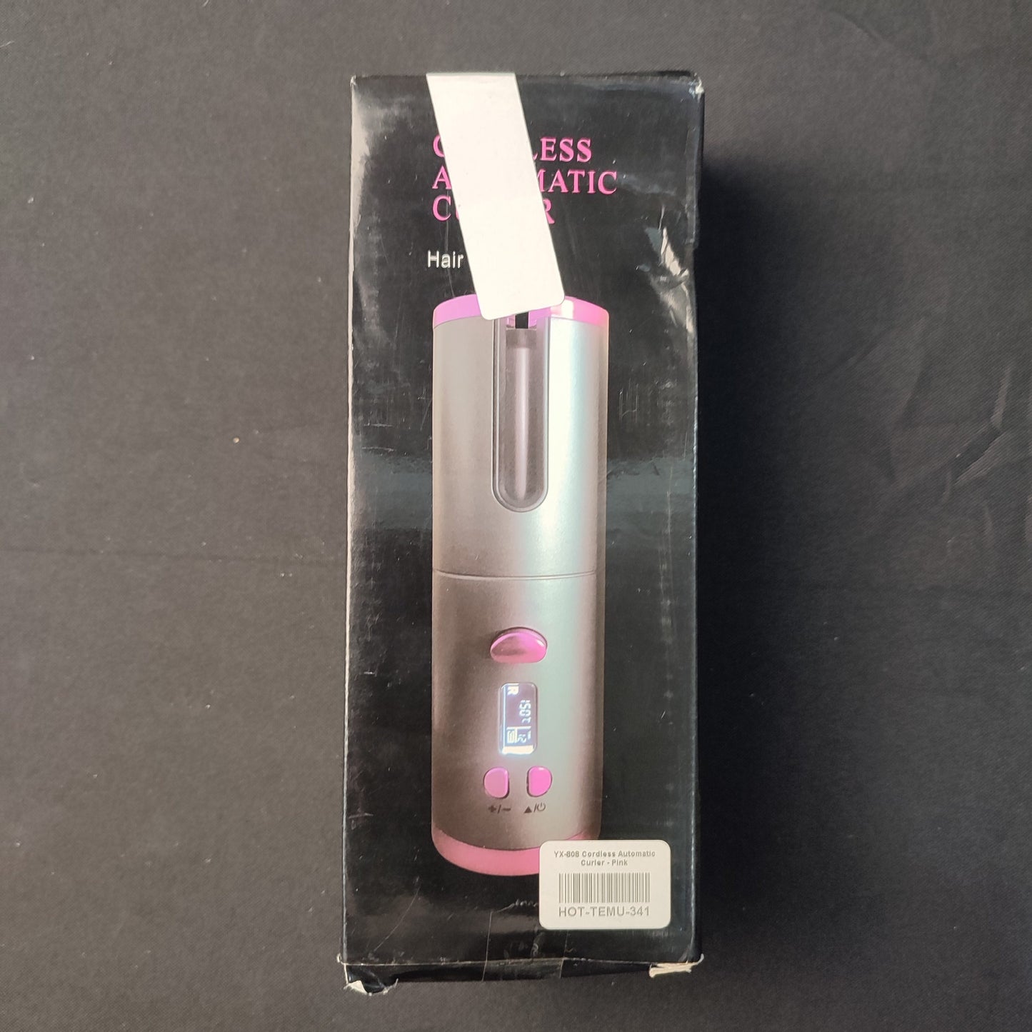 YX-808 Cordless Automatic Curler - Pink
