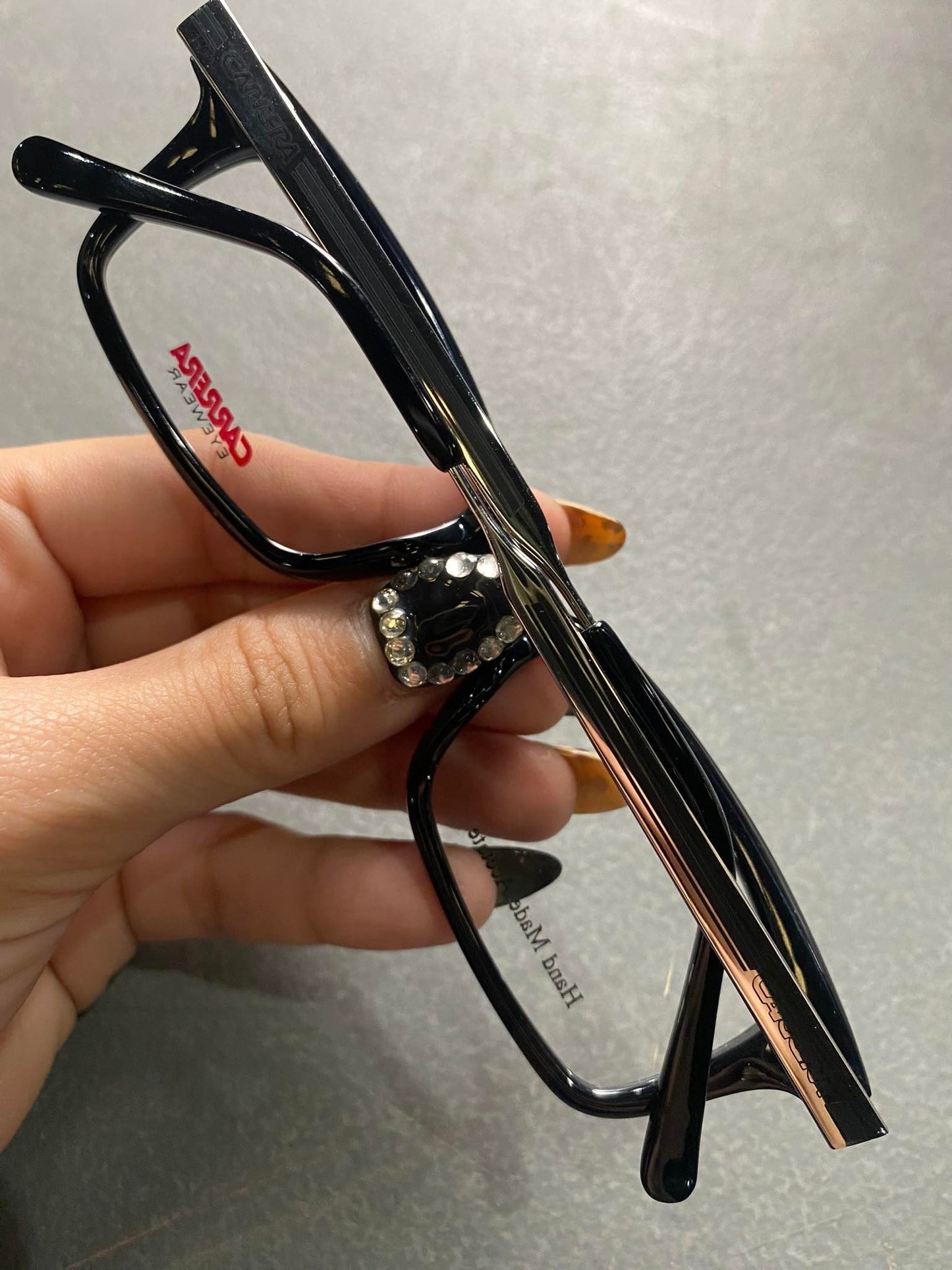 Plastic/Metal Frame CARRERA Black Glossy (CAG138CSA) Eyeglass