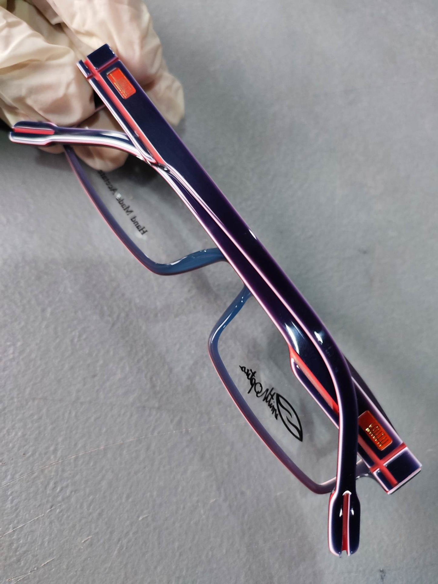 Plastic Frame SMITH OPTICS Black/White/Red (INTERSECTION OIV) Eyeglass