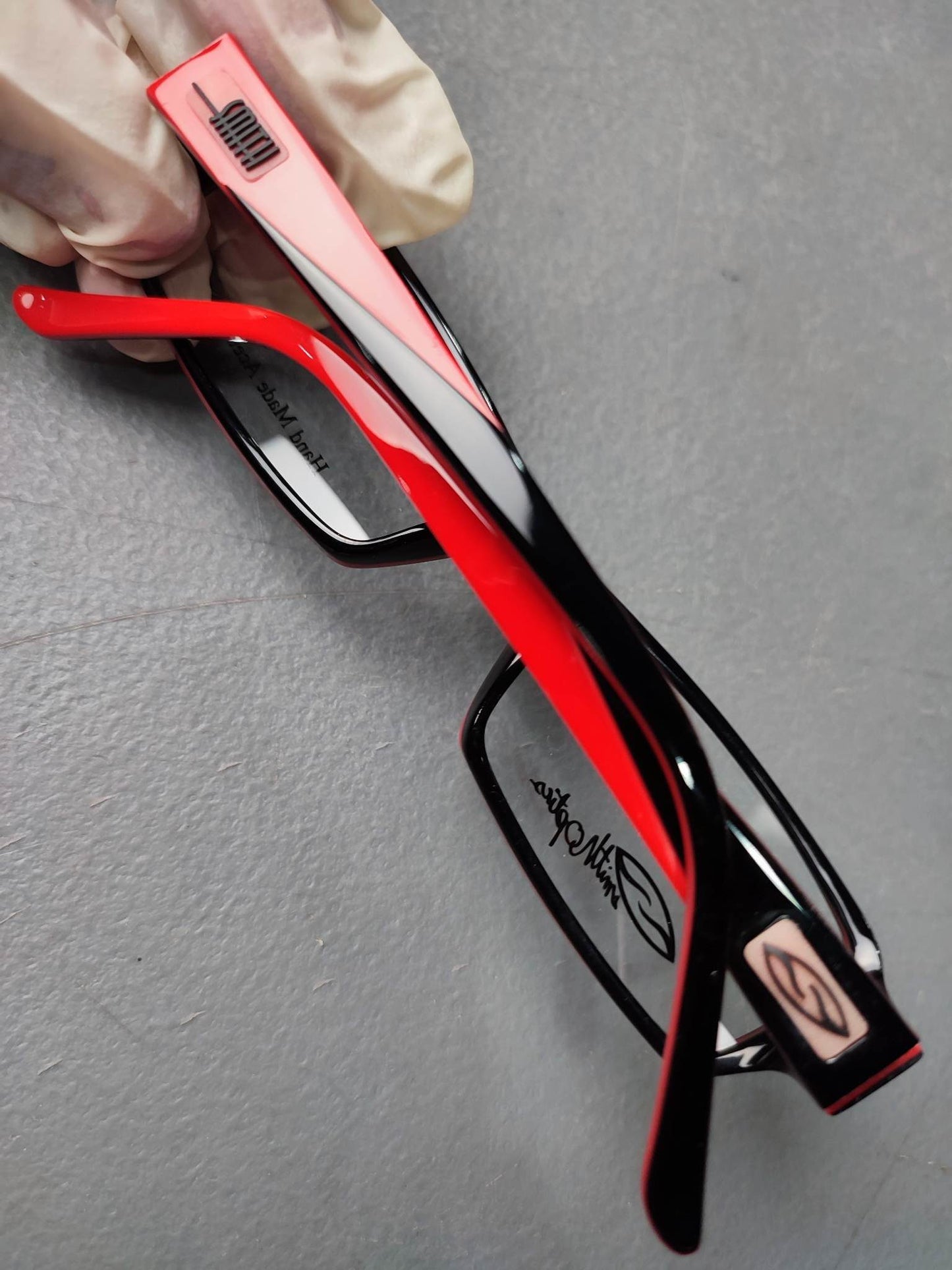Plastic Frame SMITH OPTICS Black Red Blck (POSSE 459) Eyeglass