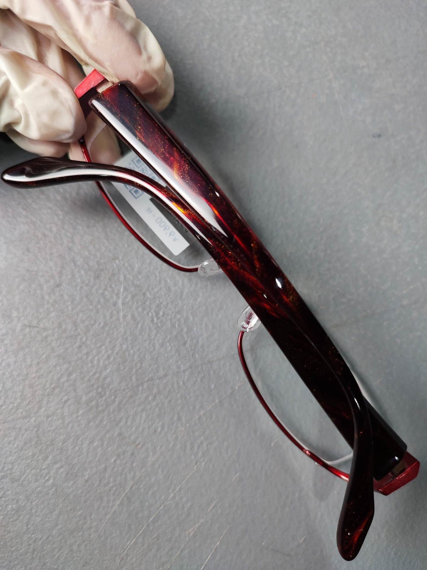 Plastic Frame JINS GLOSSY Red (AMMU15S068D05) Eyeglass