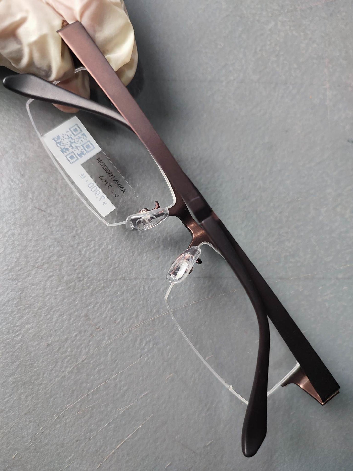 Plastic Frame JINS Matte Brown (AMMN15S062084) Eyeglass