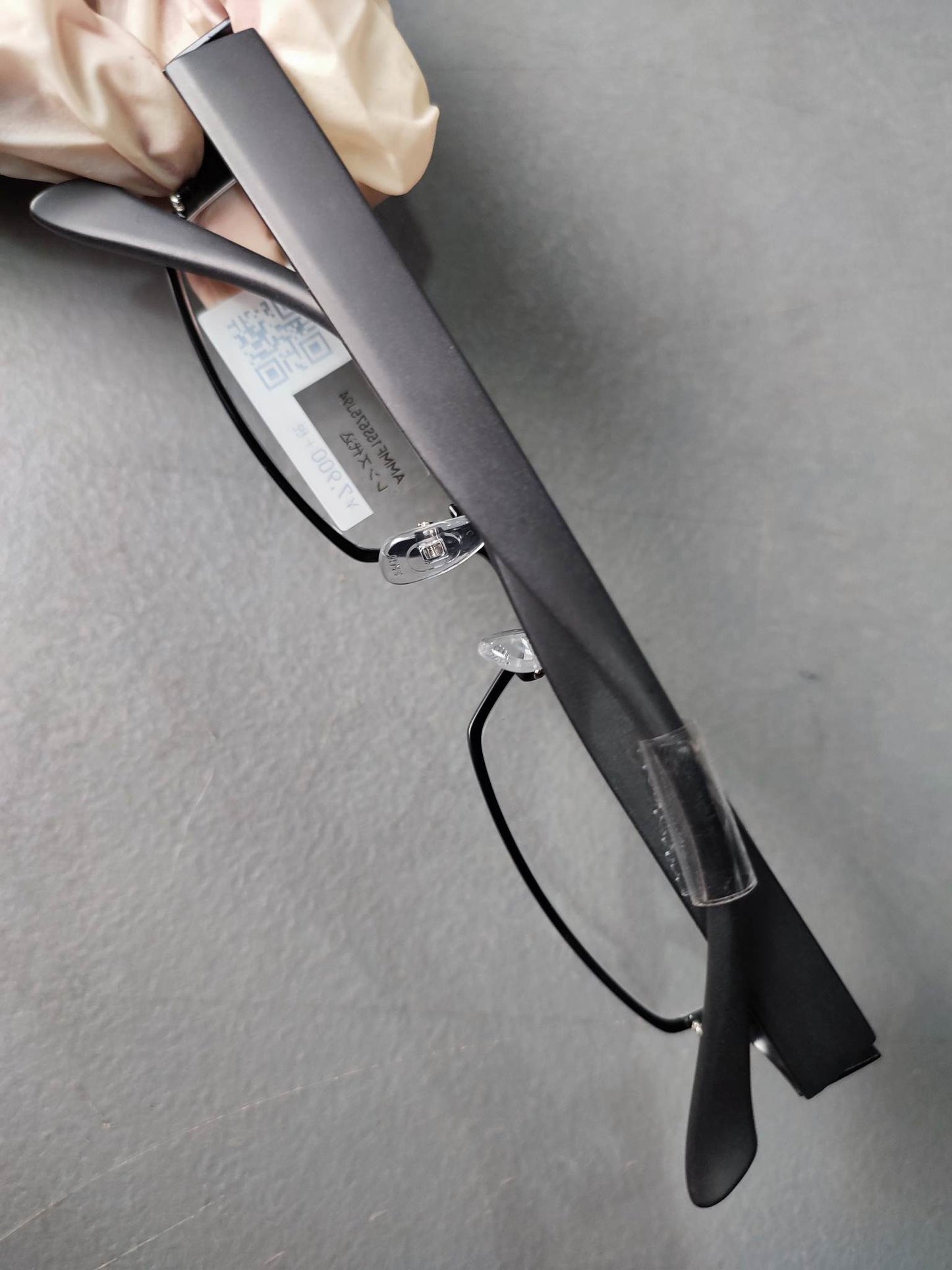 Plastic Frame JINS Matte Black (AMMF15S575J94) Eyeglass
