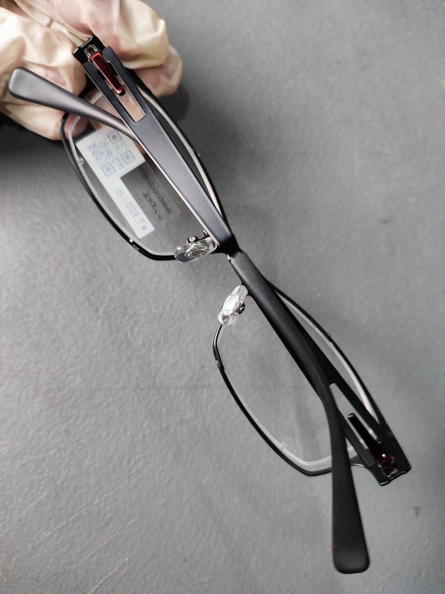 Plastic Frame JINS Red/Black Gloss (AMMN14A264B97) Eyeglass