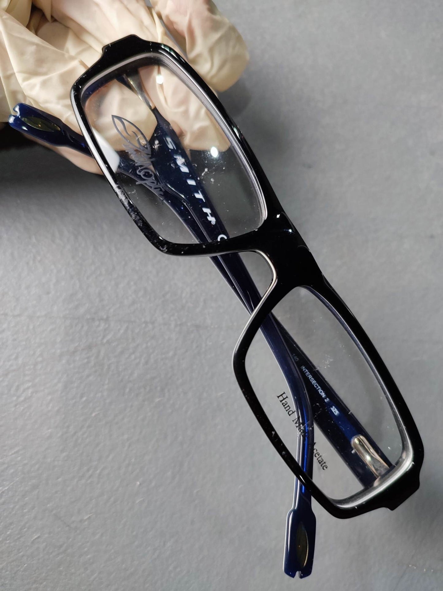 Plastic Frame SMITH OPTICS Glossy Black (INTERSECTION 23Z5) Eyeglass
