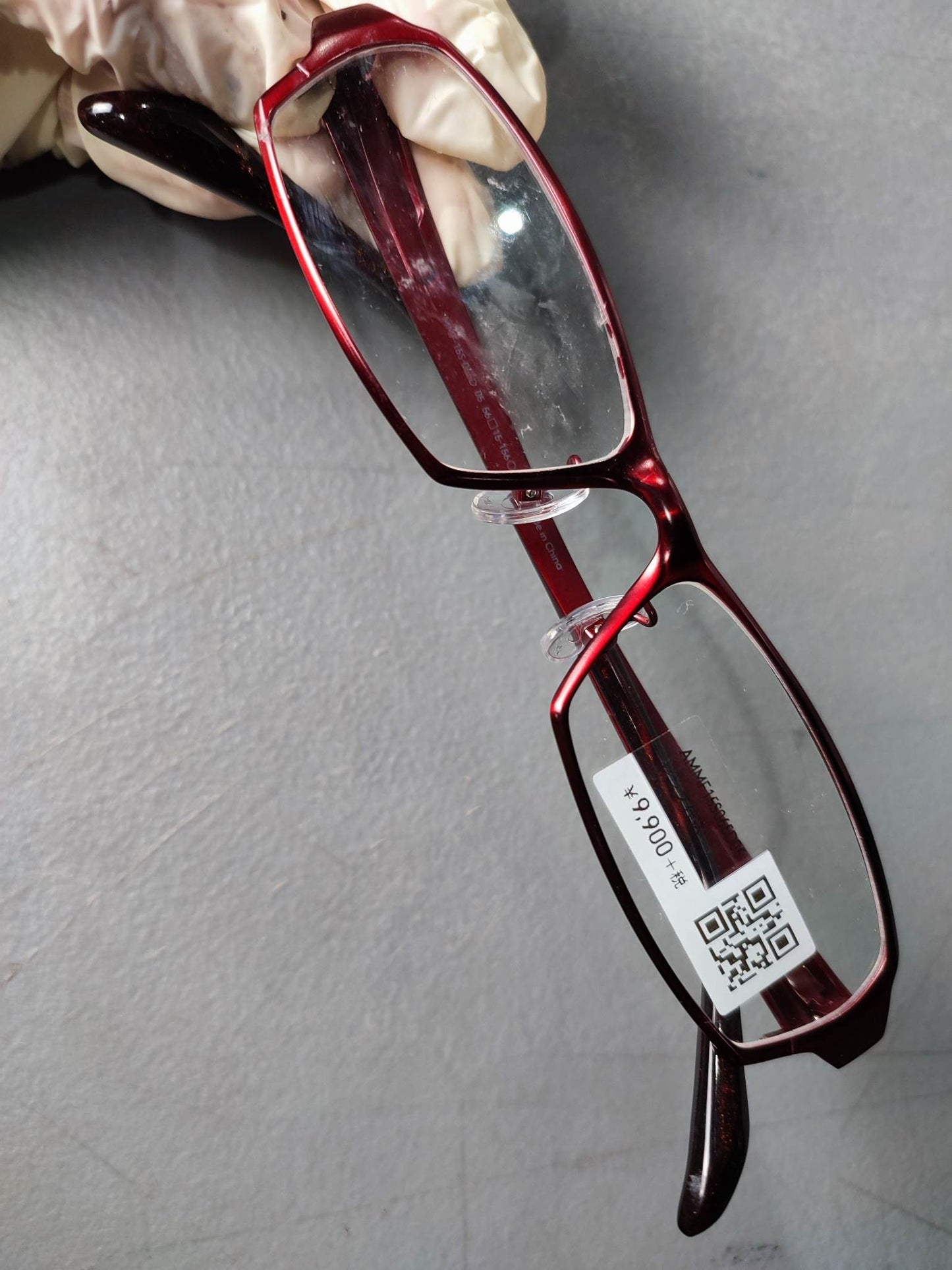 Plastic/Metal Frame JINS Glossy Matt/Brown (AMM15S065D05) Eyeglass