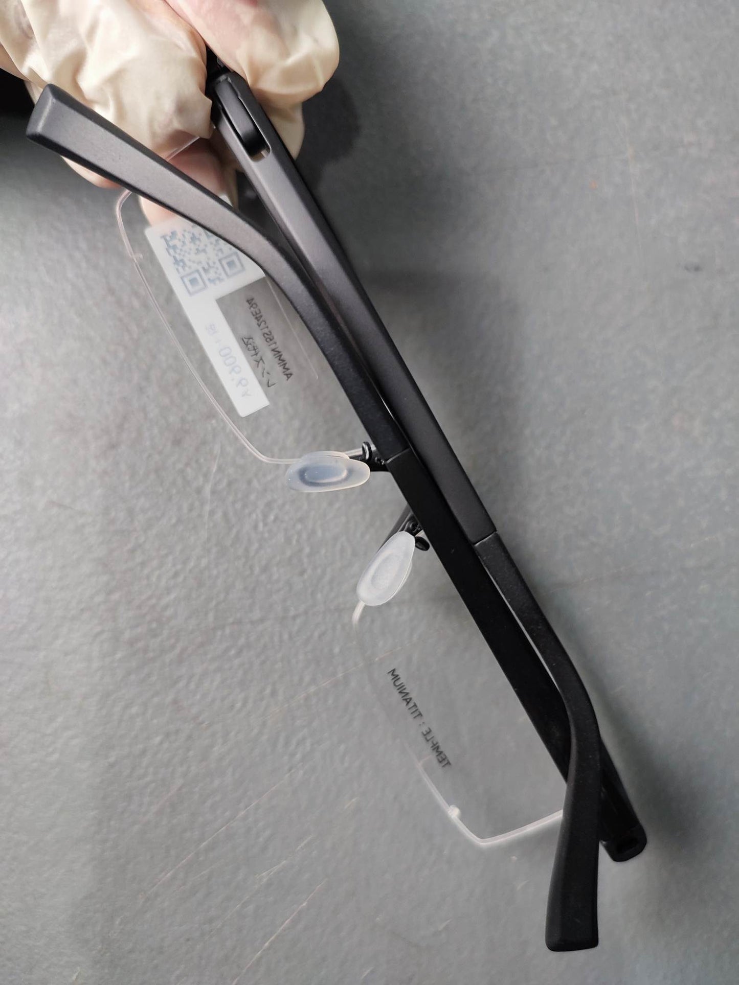 Plastic Frame JINS Matte Black (AMMN15S124E94) Eyeglass