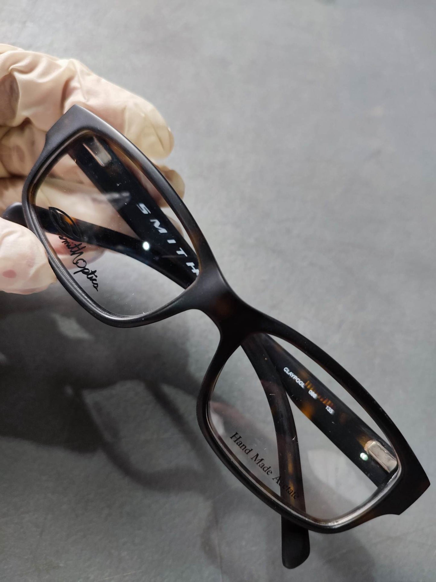 Plastic Frame SMITH OPTICS Matt Black/Orange (CLAYPOOL 086) Eyeglass