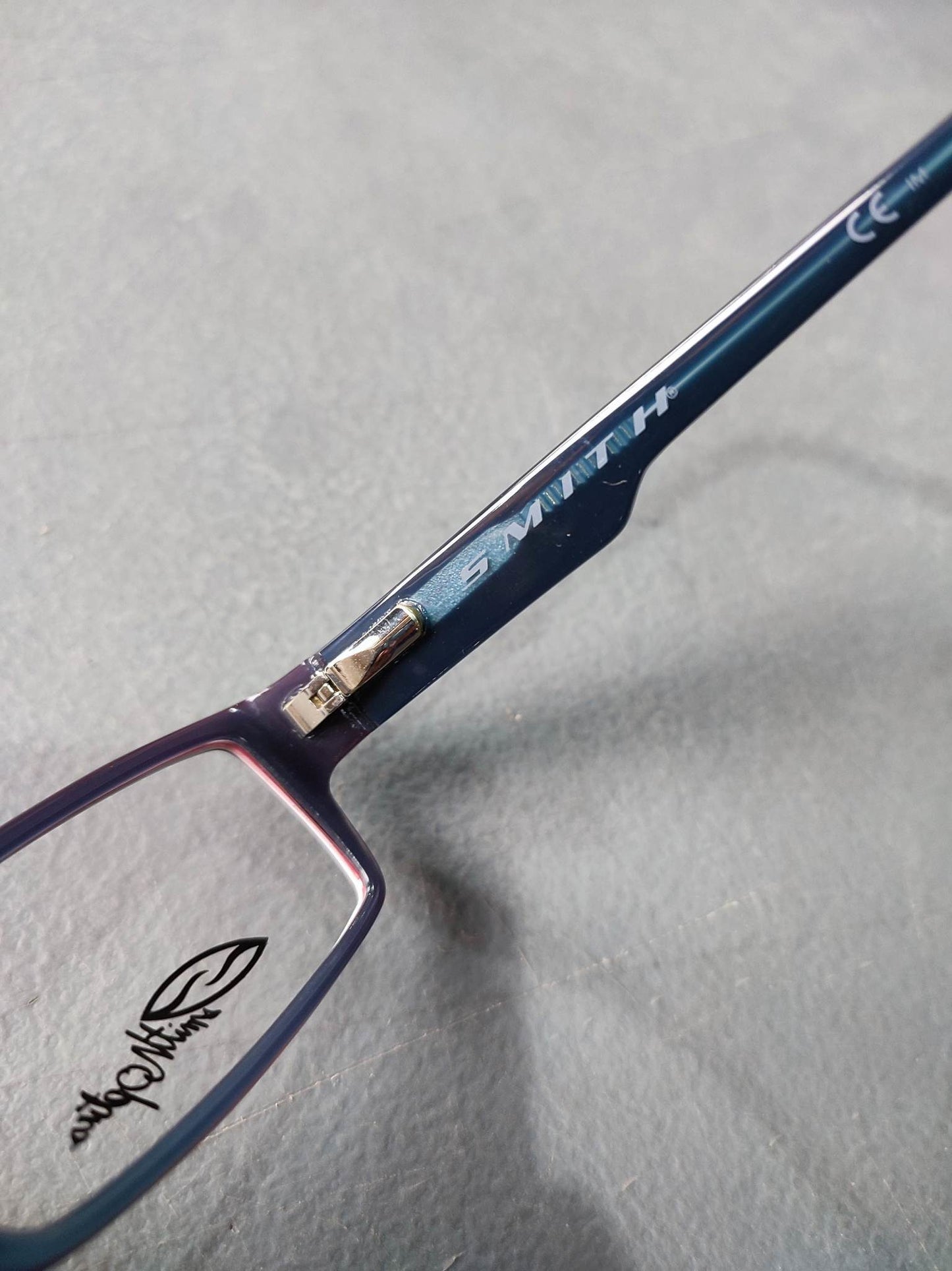 Plastic Frame SMITH OPTICS Black/White/Red (INTERSECTION OIV) Eyeglass