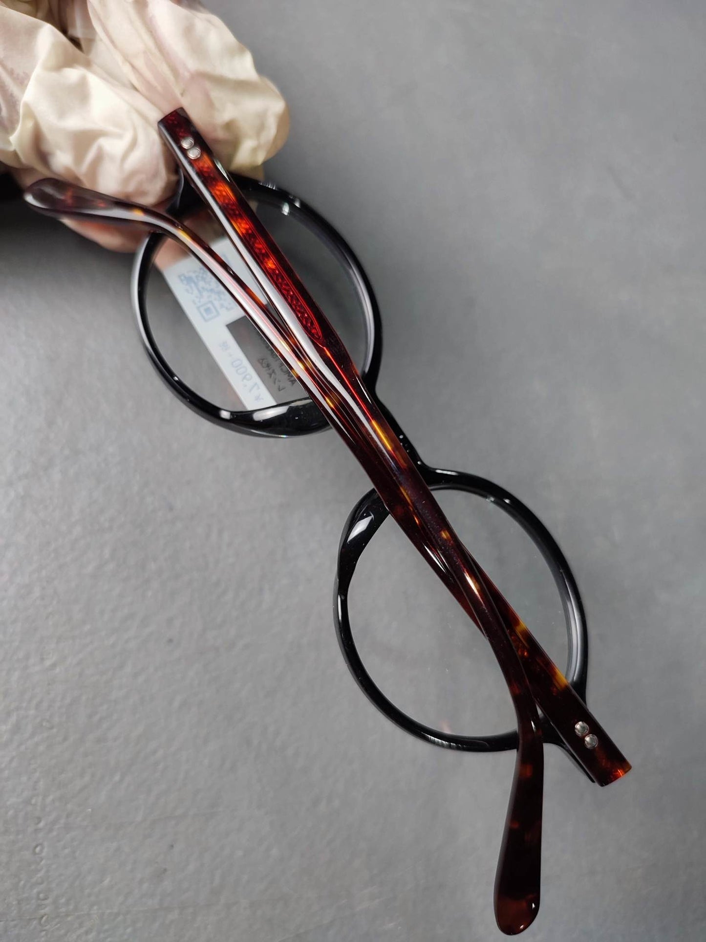 Plastic Frame JINS Orange/Black (AMCF-15A263D97) Eyeglass