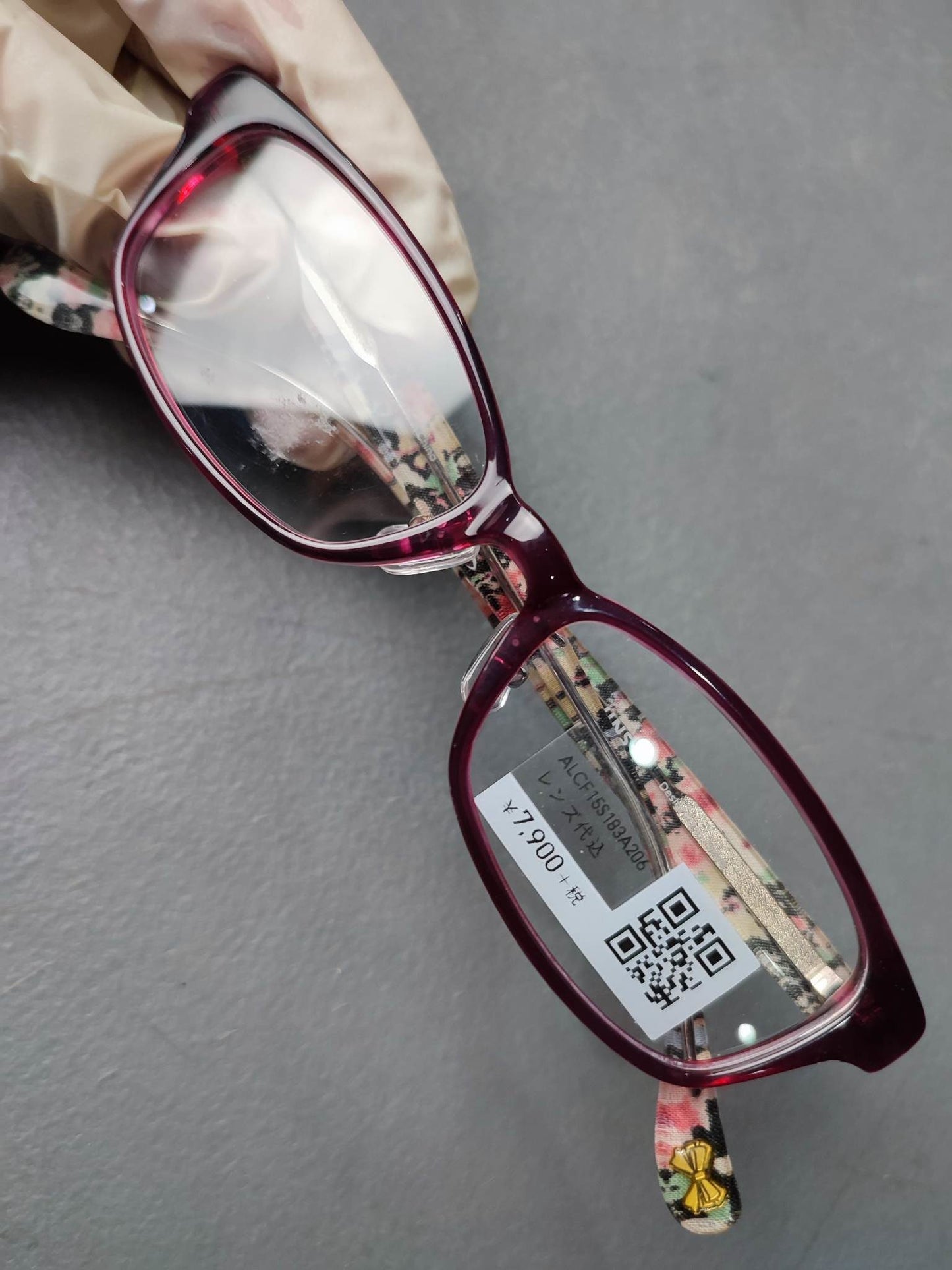 Plastic Frame JINS Floral/Pink (ALCF15S183A206) Eyeglass