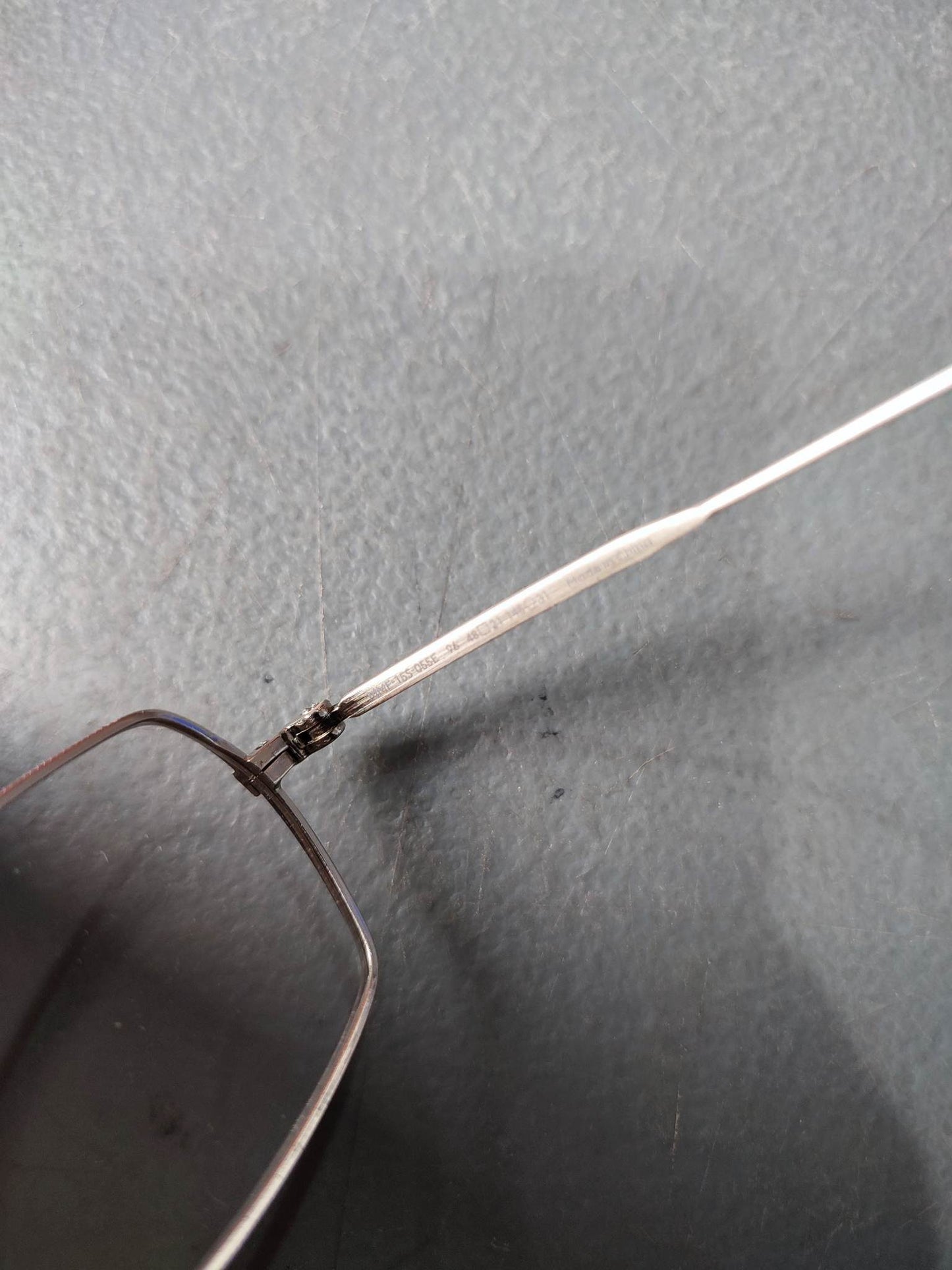 Stainless Metal Frame JINS Silver (MMF-15S-055E) Eyeglass