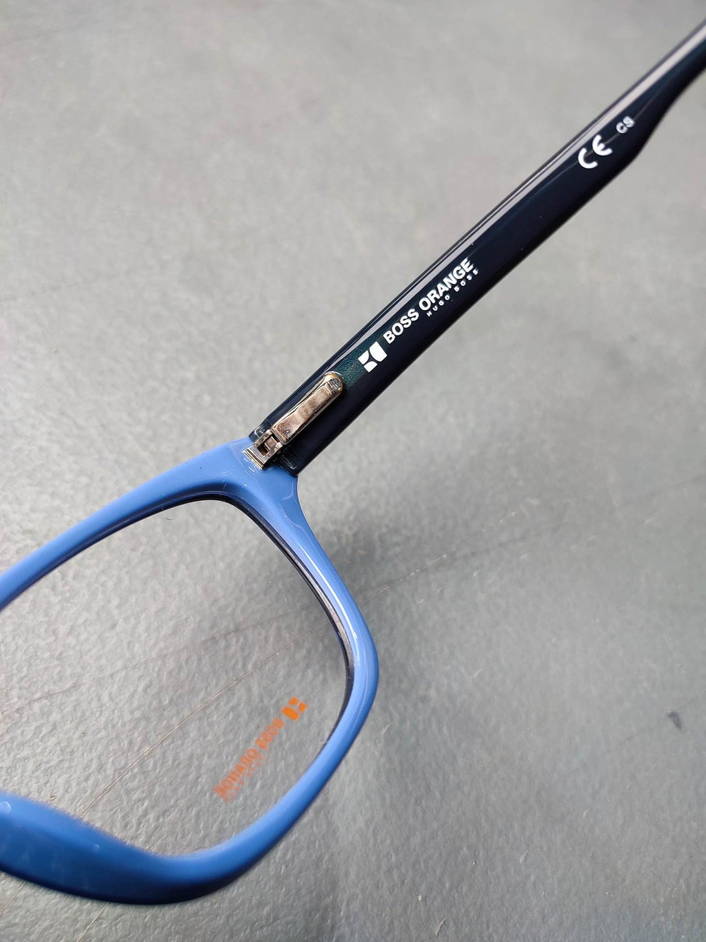 Plastic Frame BOSS ORANGE Ltbldkblblu (B0 0008 HUT) Eyeglass