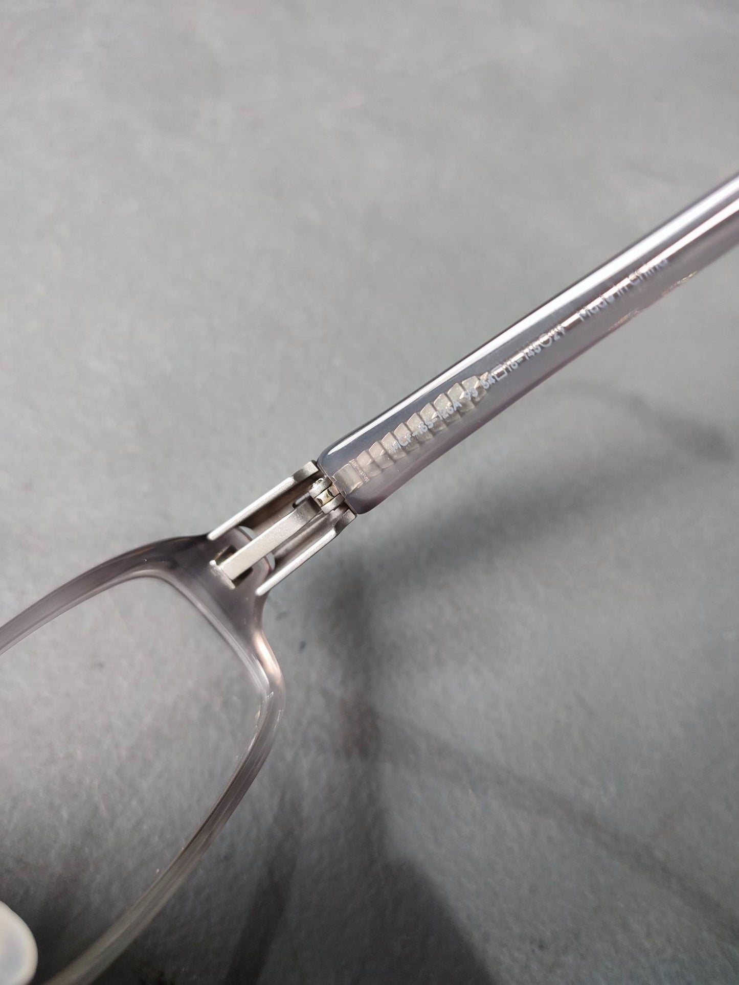 Plastic Frame JINS Ash Gray (AMCF15S126A93) Eyeglass