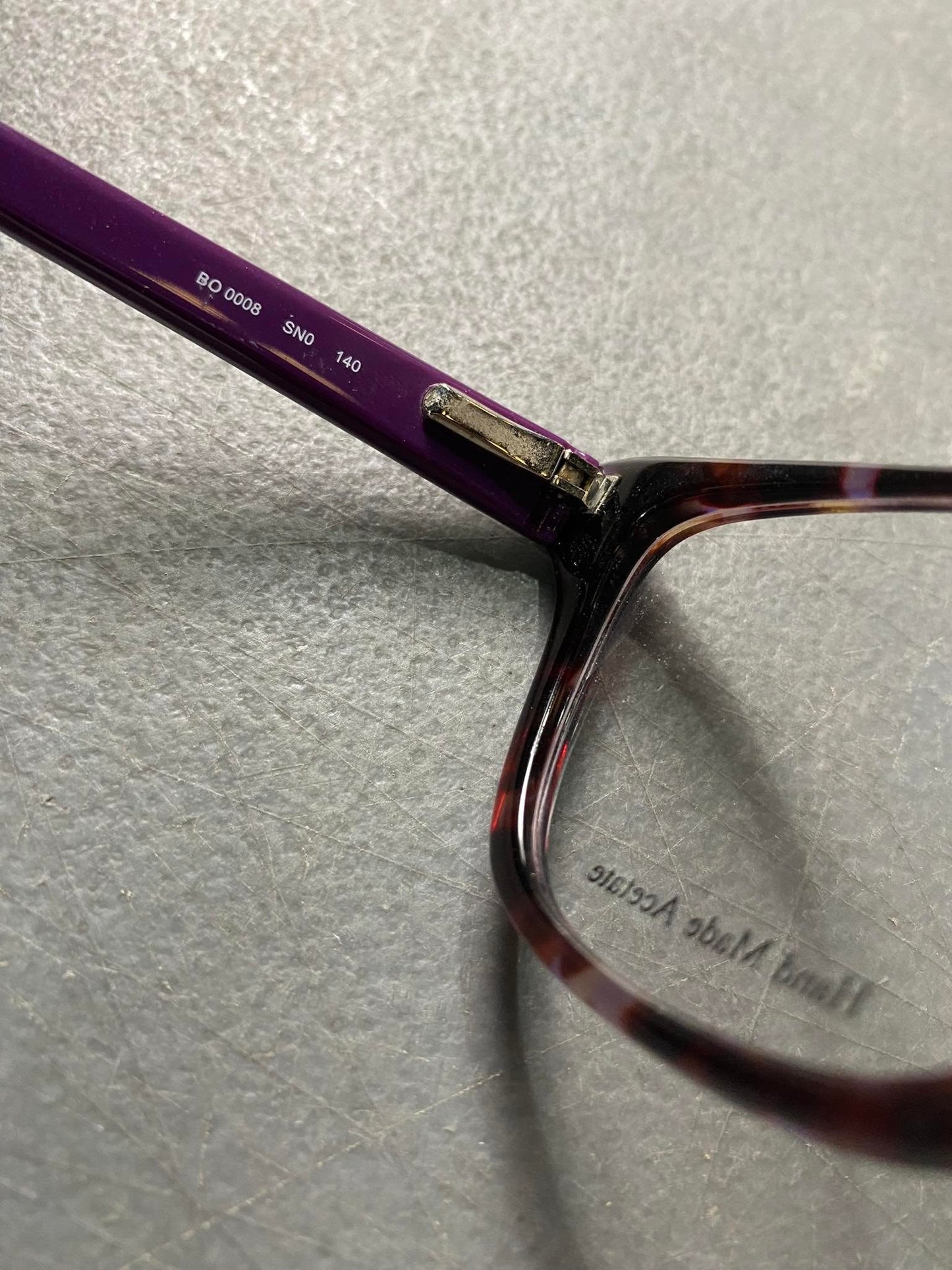 Plastic Frame BOSS ORANGE Violet (BO-0008SN0) Eyeglass