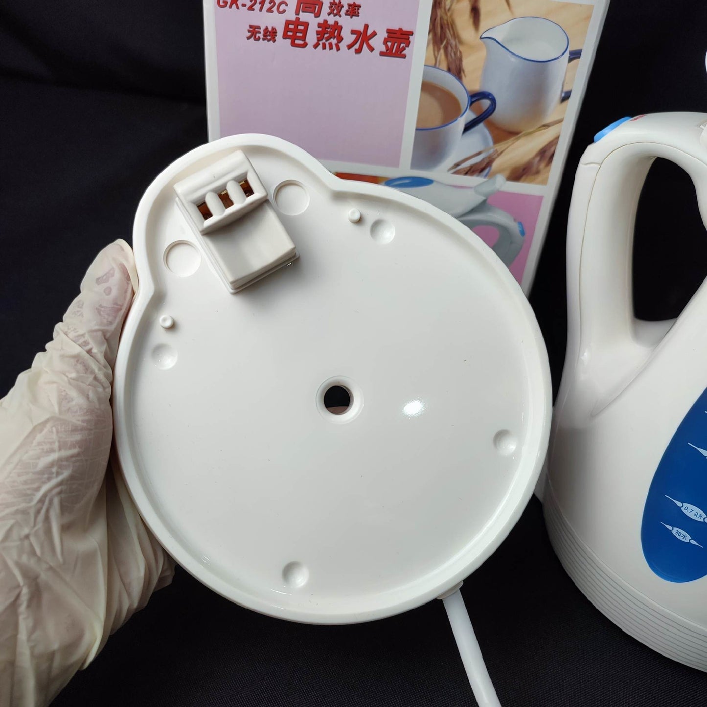 Goodway Cordless Jug Kettle 1.2 Liters (GK-212C) - International Mall PUll-out