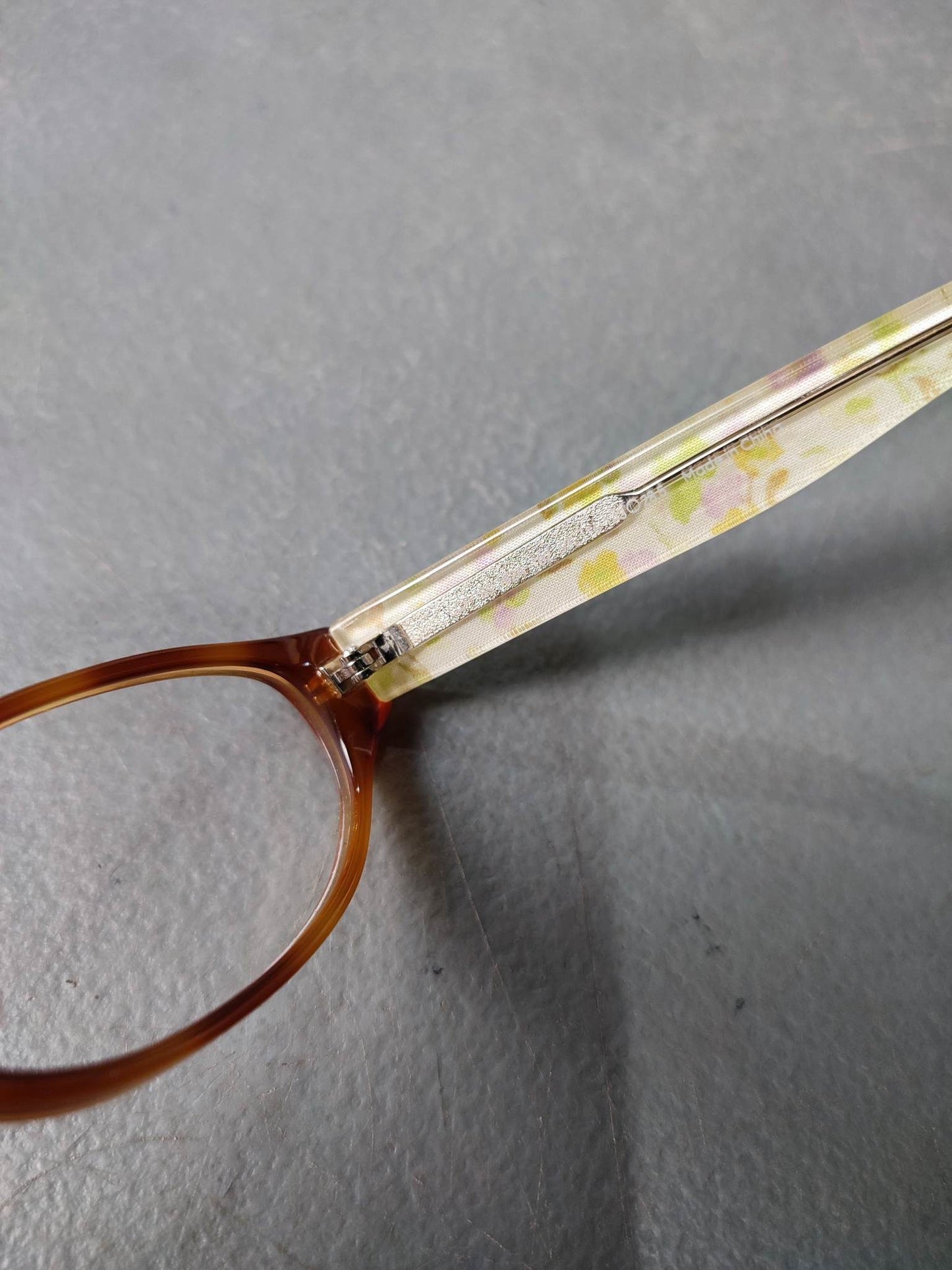 Plastic Frame JINS Floral/Yellow (ALCF15S182A182) Eyeglass