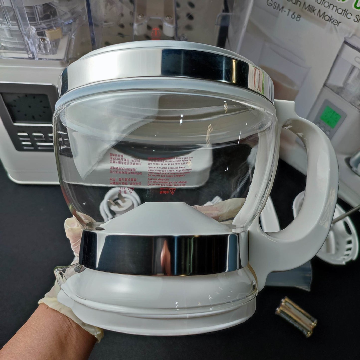 Goodway Upgraded Automatic Smart Intelligent Soya Milk Maker (GSM-168) - International Mall PUll-out