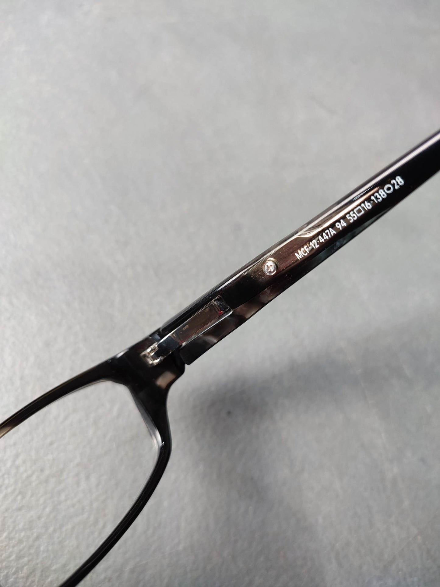 Plastic Frame JINS Black (AMCF-12447A94) Eyeglass