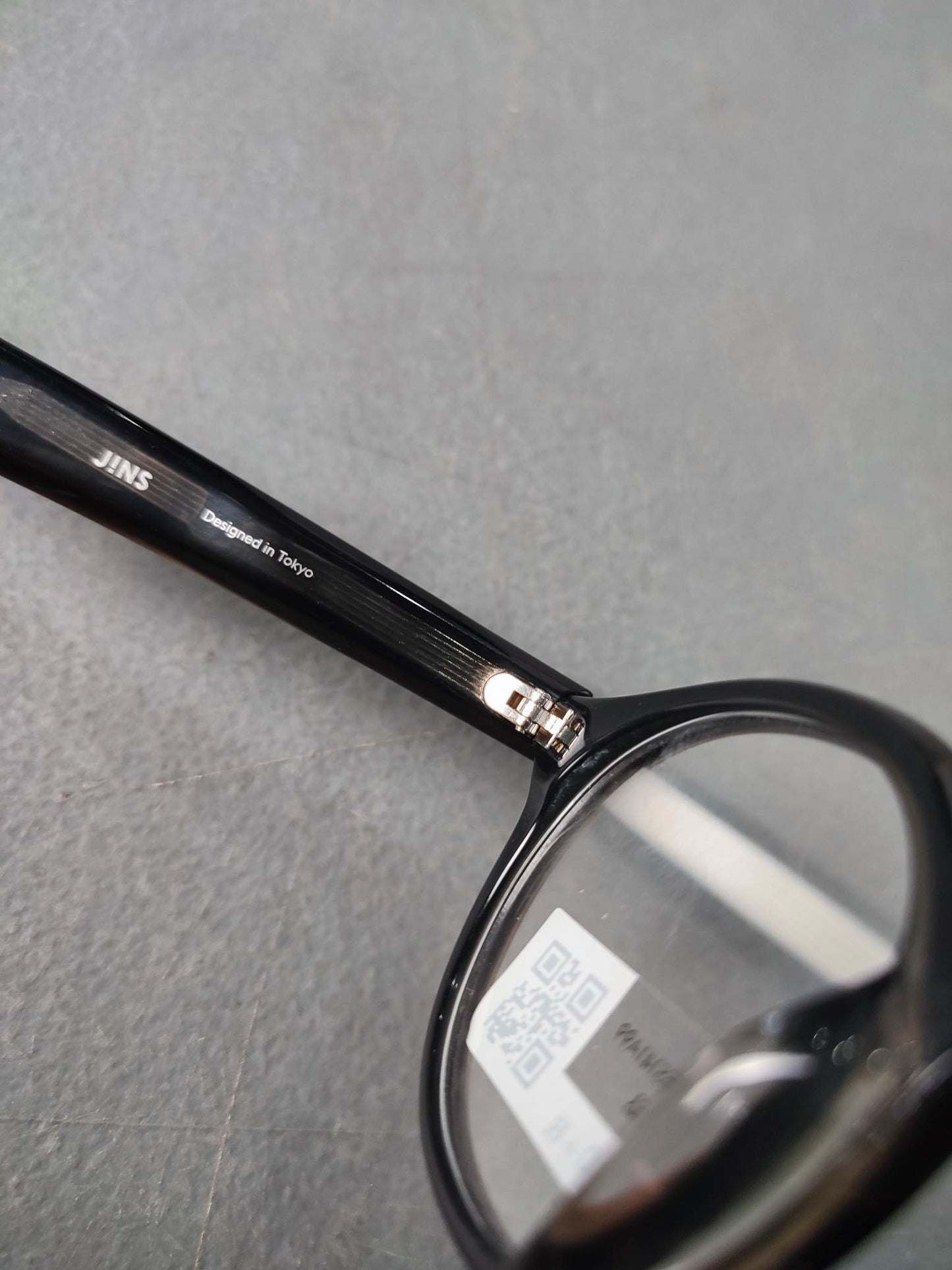 Plastic Frame JINS Matt Brown/Black (AMCF15S141A99) Eyeglass