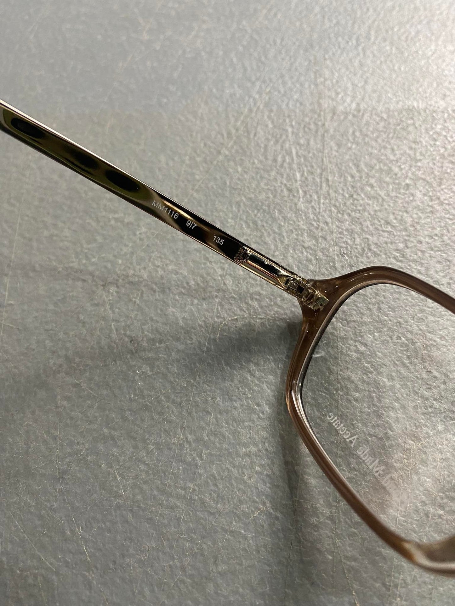 Plastic/Metal Frame MAX MARA Brwn Pear Brwn (MM1116917) Eyeglass