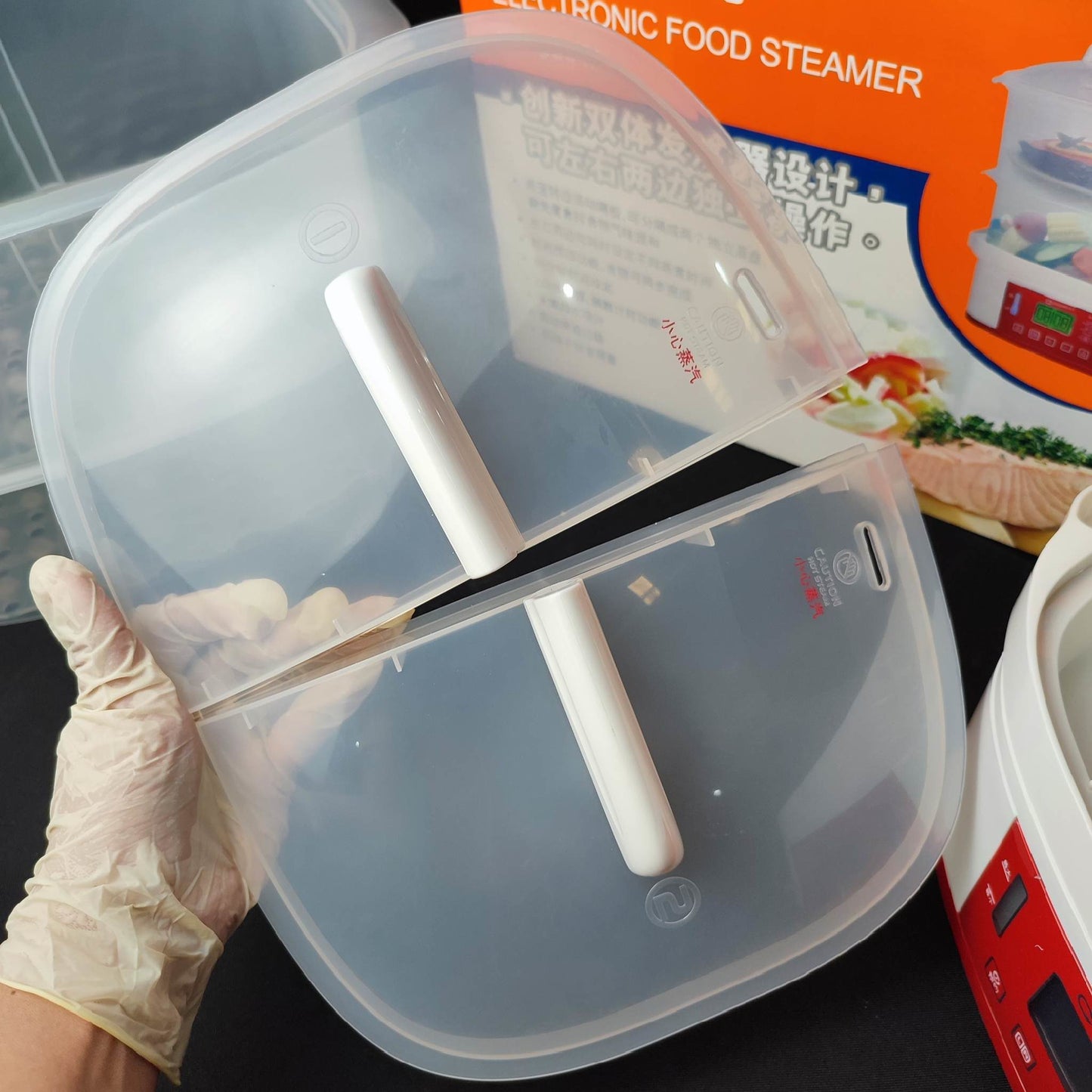 Goodway Electronic Food Streamer - 2 Layer (GF-350TA) - International Mall PUll-out