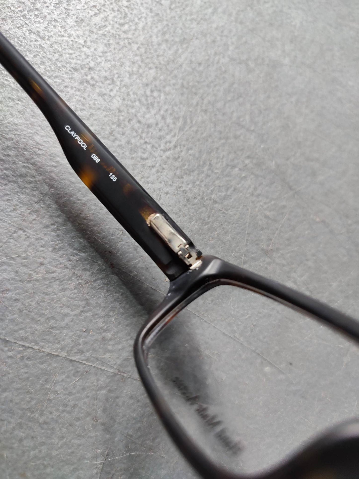 Plastic Frame SMITH OPTICS Matt Black/Orange (CLAYPOOL 086) Eyeglass
