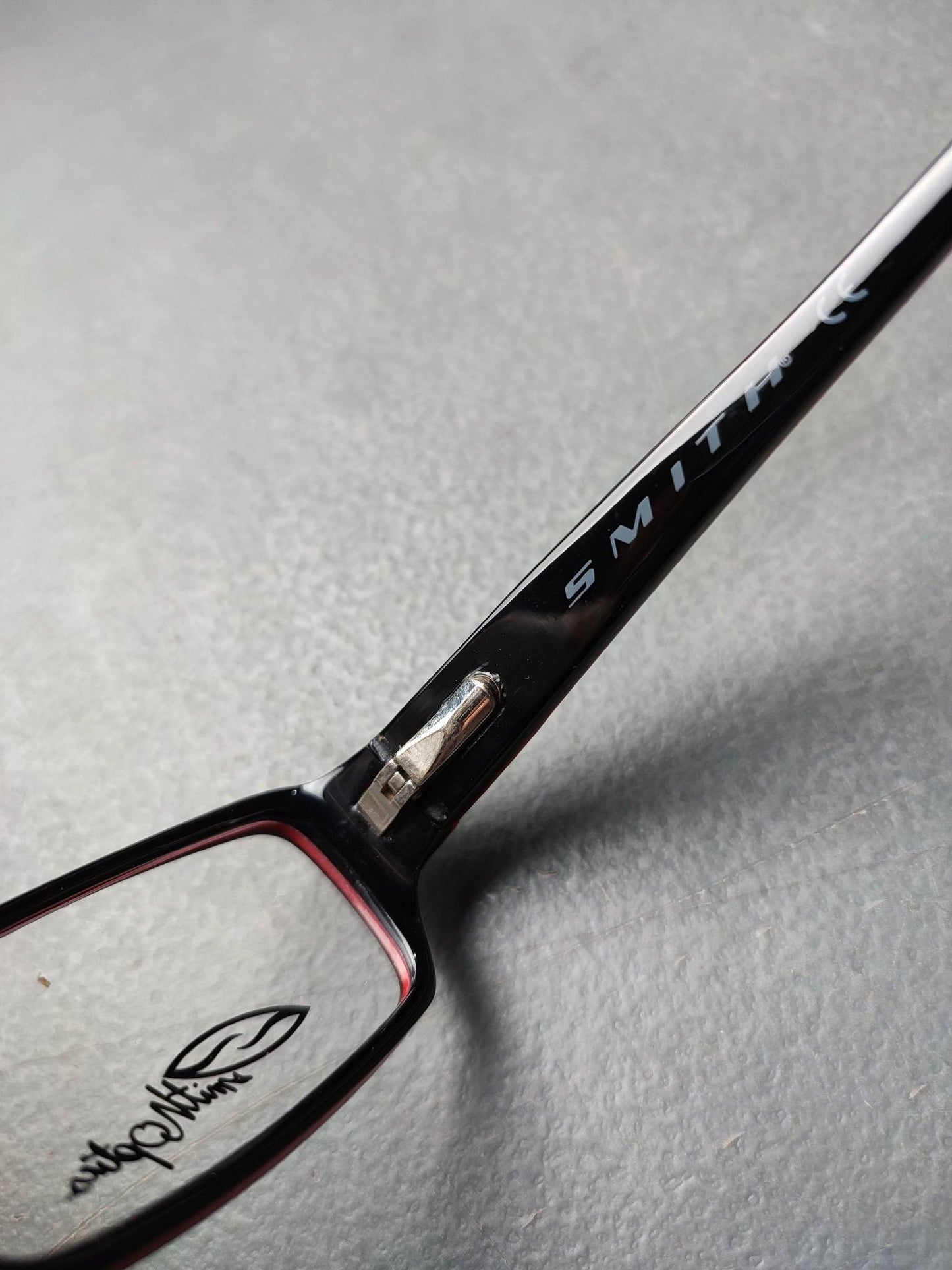 Plastic Frame SMITH OPTICS Black Red Blck (POSSE 459) Eyeglass