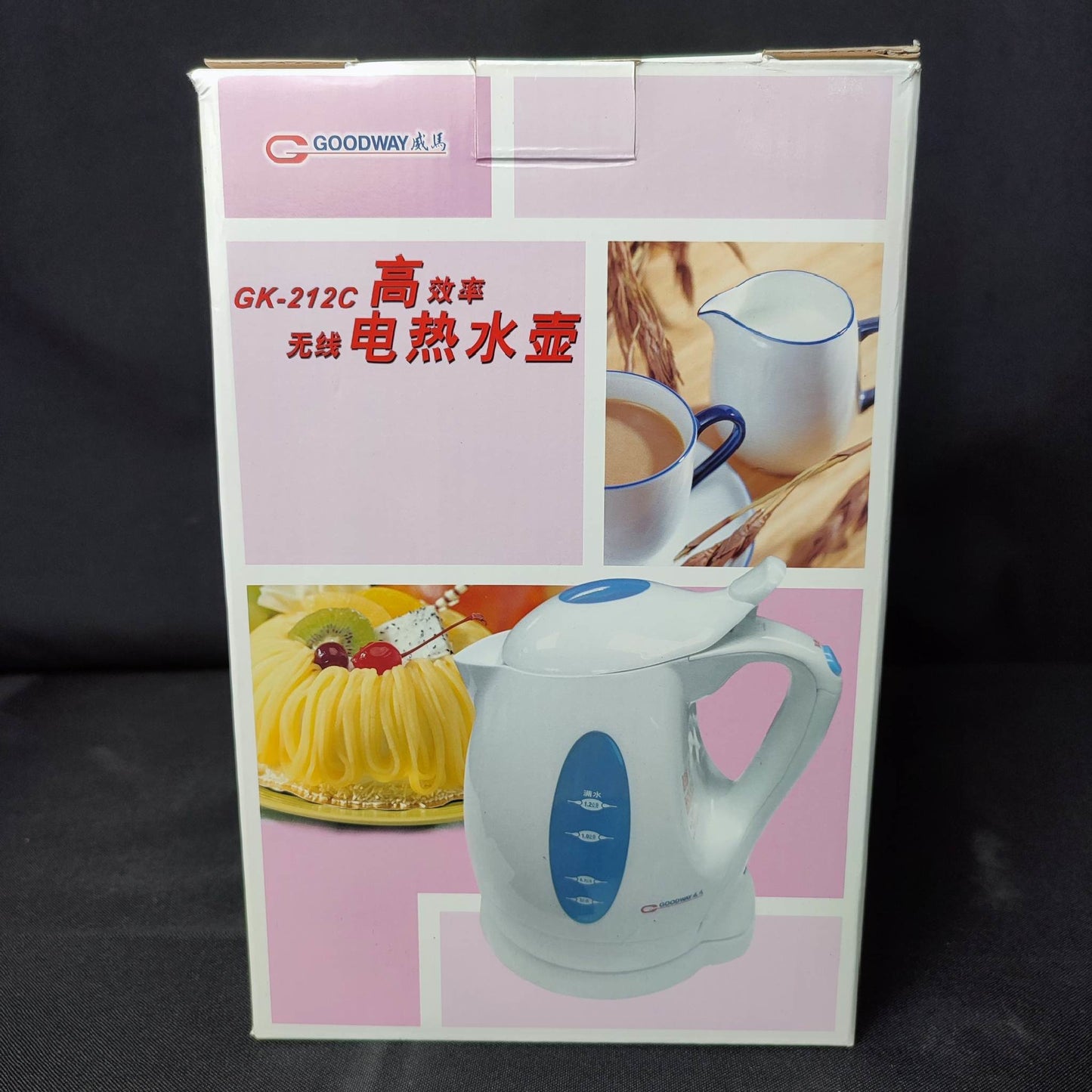 Goodway Cordless Jug Kettle 1.2 Liters (GK-212C) - International Mall PUll-out