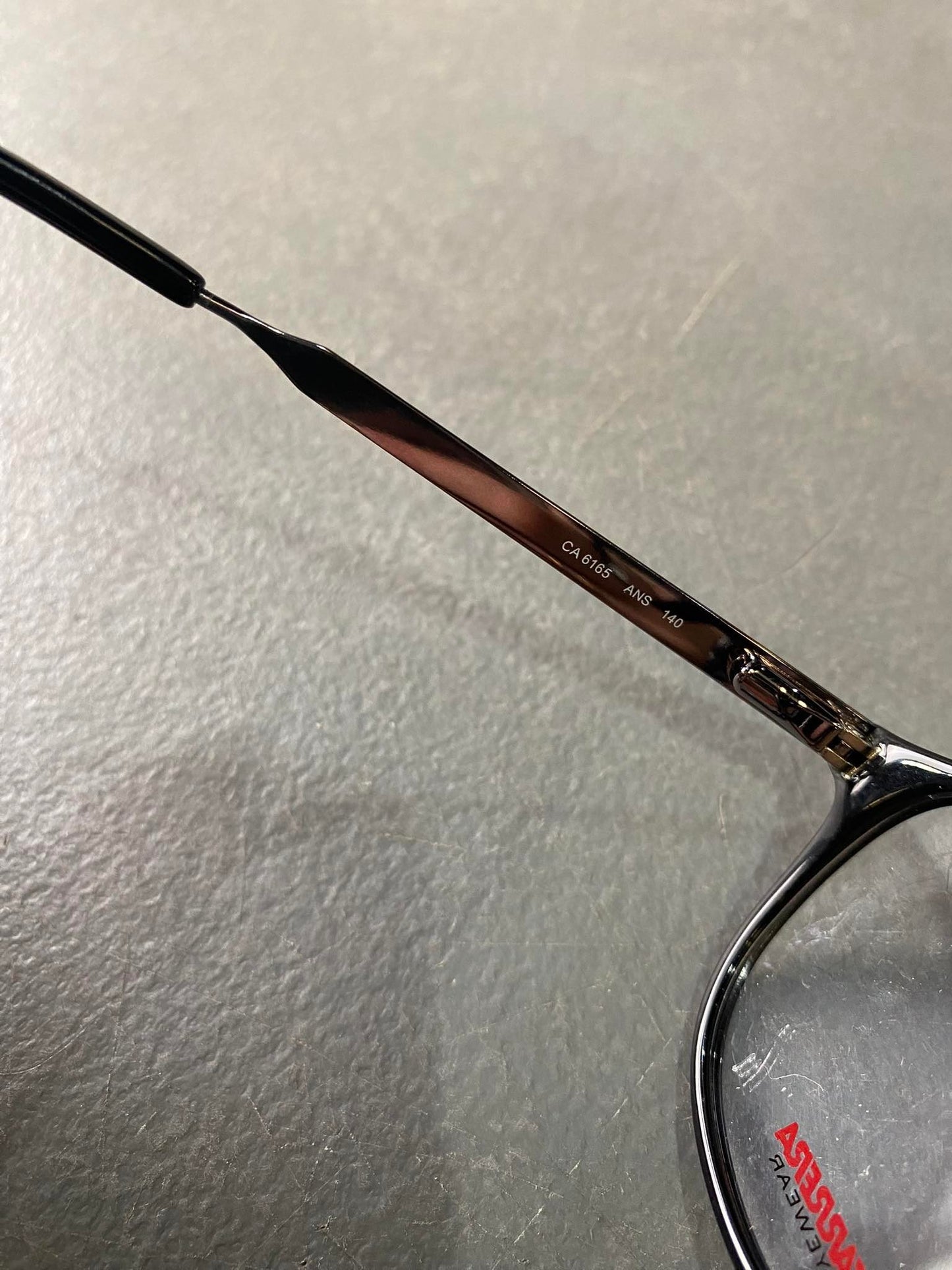 Plastic/Metal Frame CARREA Black Dkruth (CA6165 ANS) Eyeglass