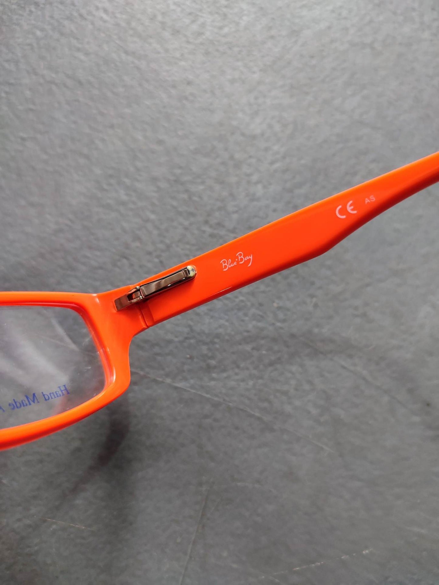 Plastic Frame Eyeglass Bluebay Eyewear Whitered Fluo (B&B 808 MTO)