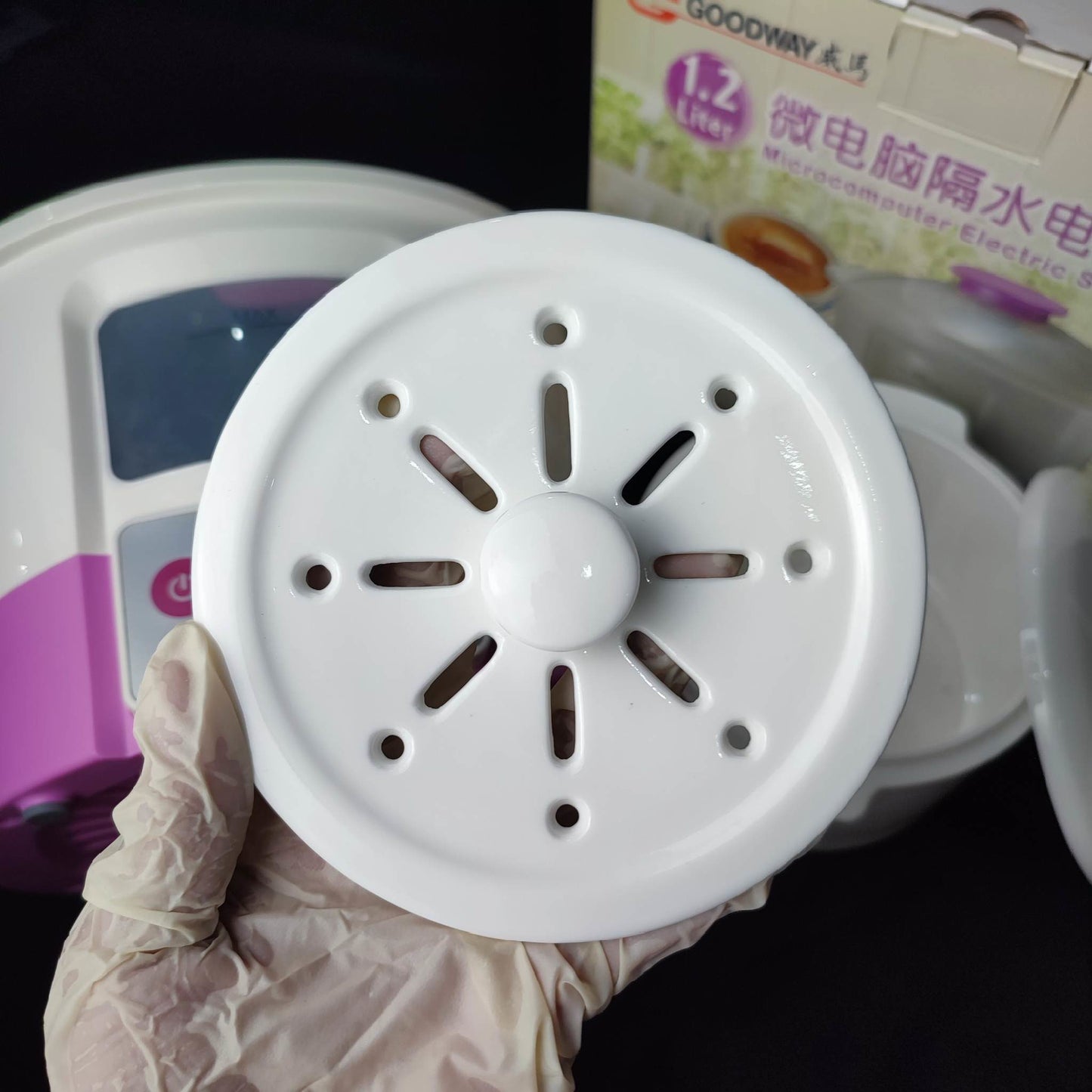 Goodway Microcomputer Electric Stewpot 1.2 Liters (GSP-351-12) - International Mall PUll-out