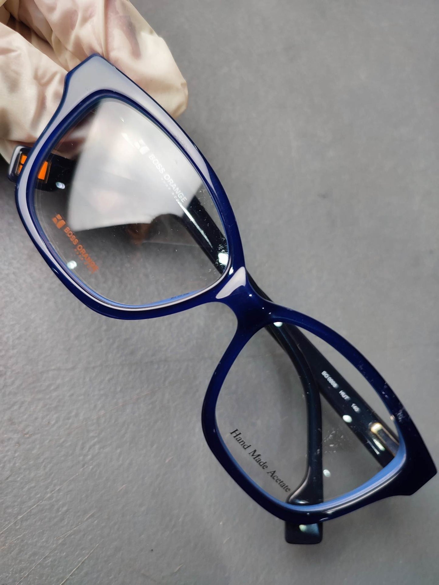 Plastic Frame BOSS ORANGE Ltbldkblblu (B0 0008 HUT) Eyeglass