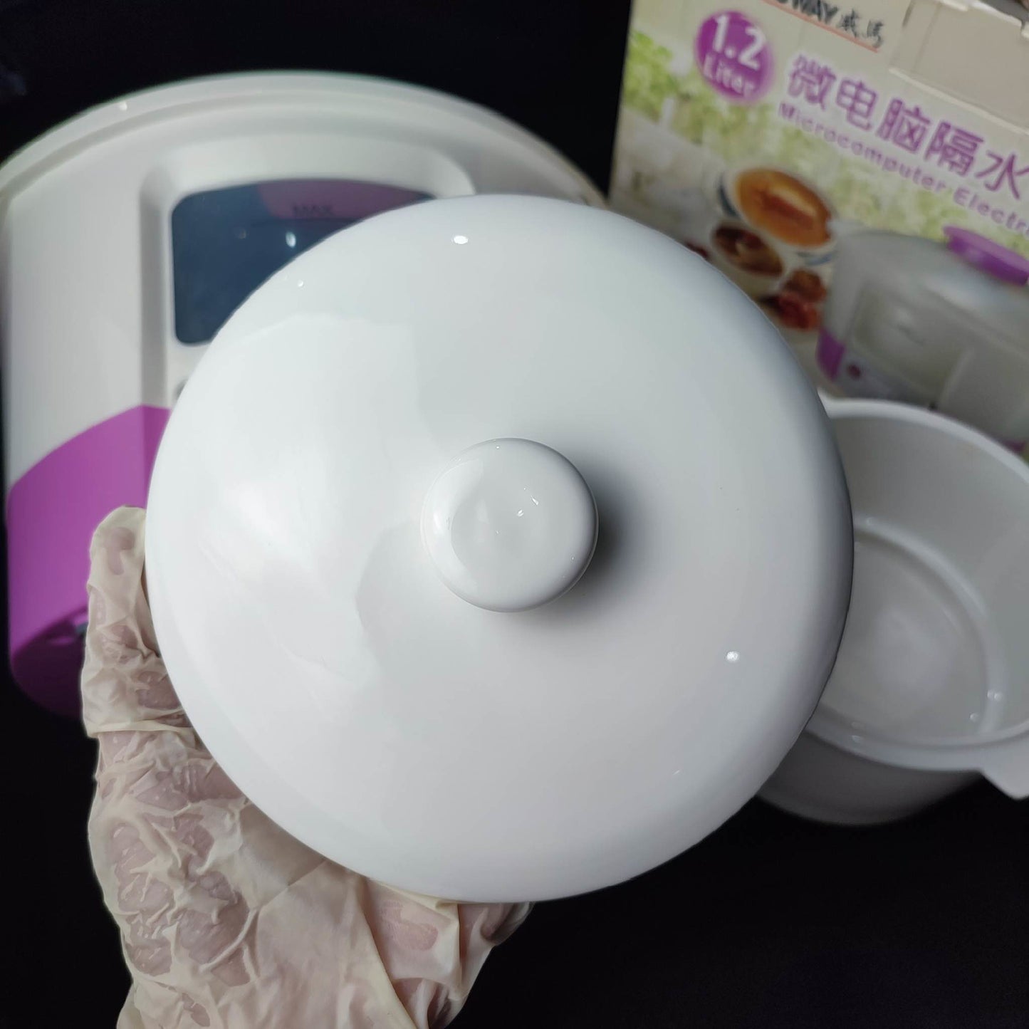 Goodway Microcomputer Electric Stewpot 1.2 Liters (GSP-351-12) - International Mall PUll-out