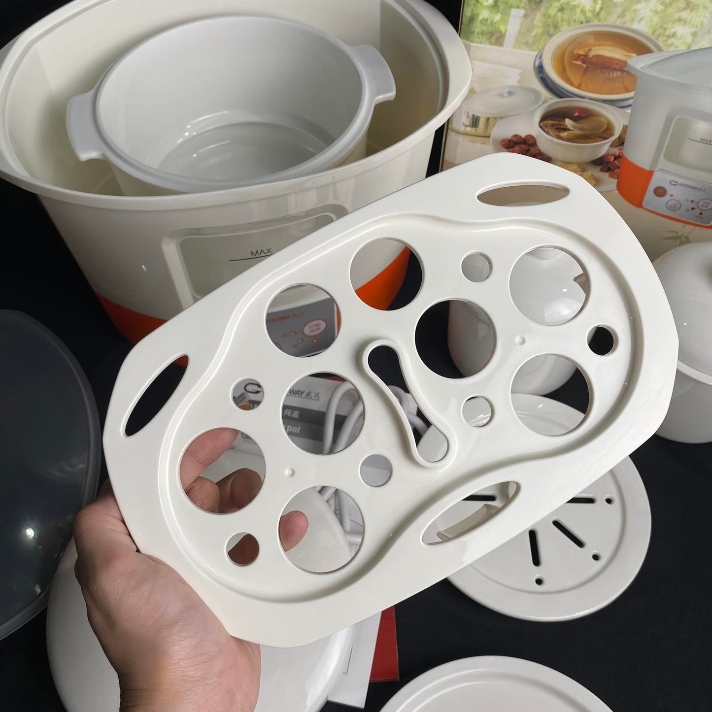 Goodway Microcomputer Electric Stewpot 2.2 Liters (GSP-352-22) - International Mall PUll-out