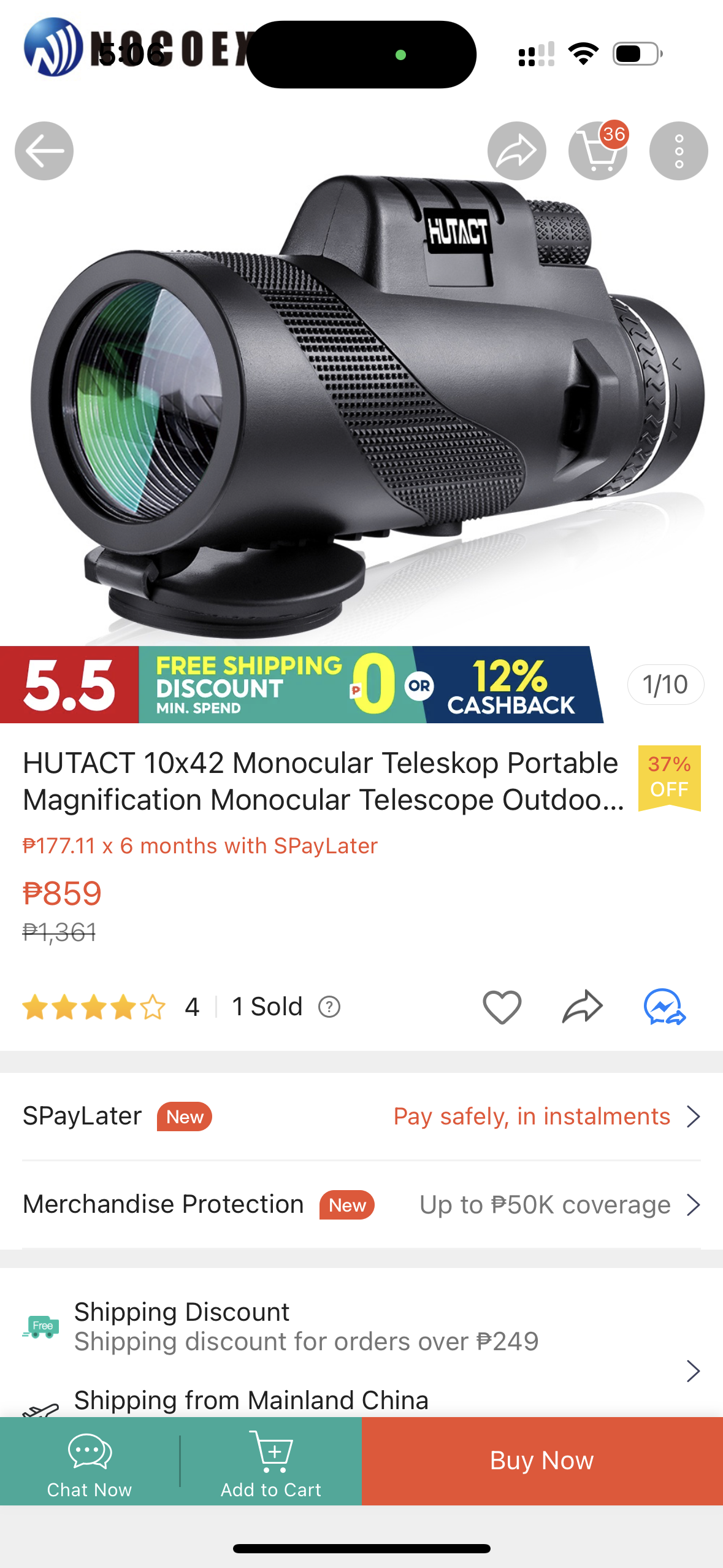 Starscope Monocular Telescope