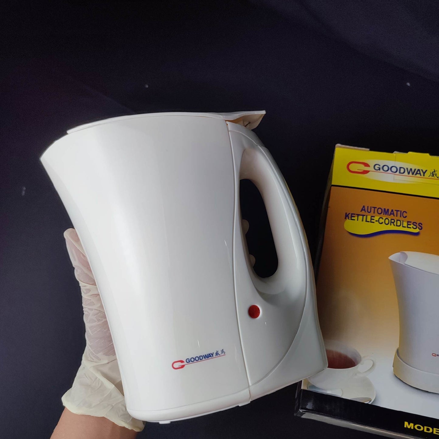 Goodway Automatic Kettle-Cordless 1 Liter (GK-200) - International Mall PUll-out
