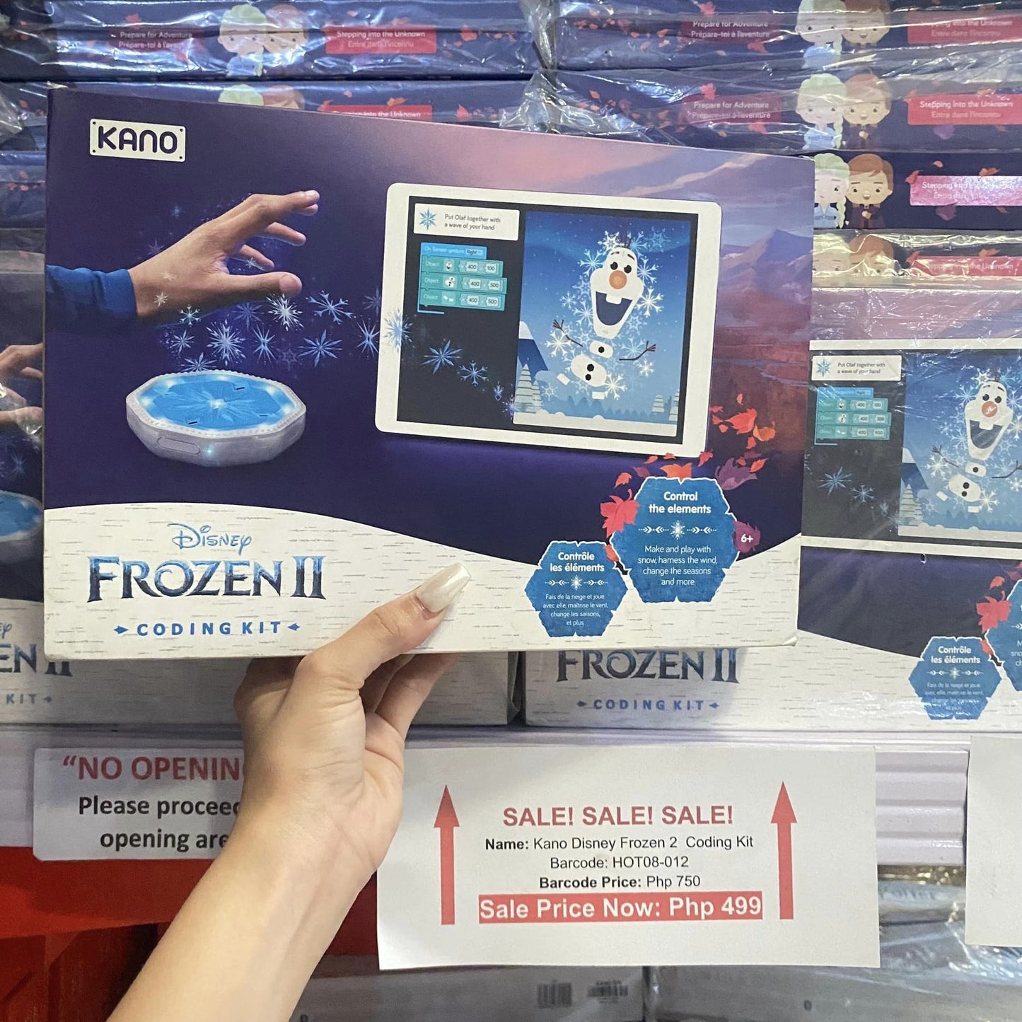 Kano Disney Frozen 2 Coding Kit - Amazon Pull-out