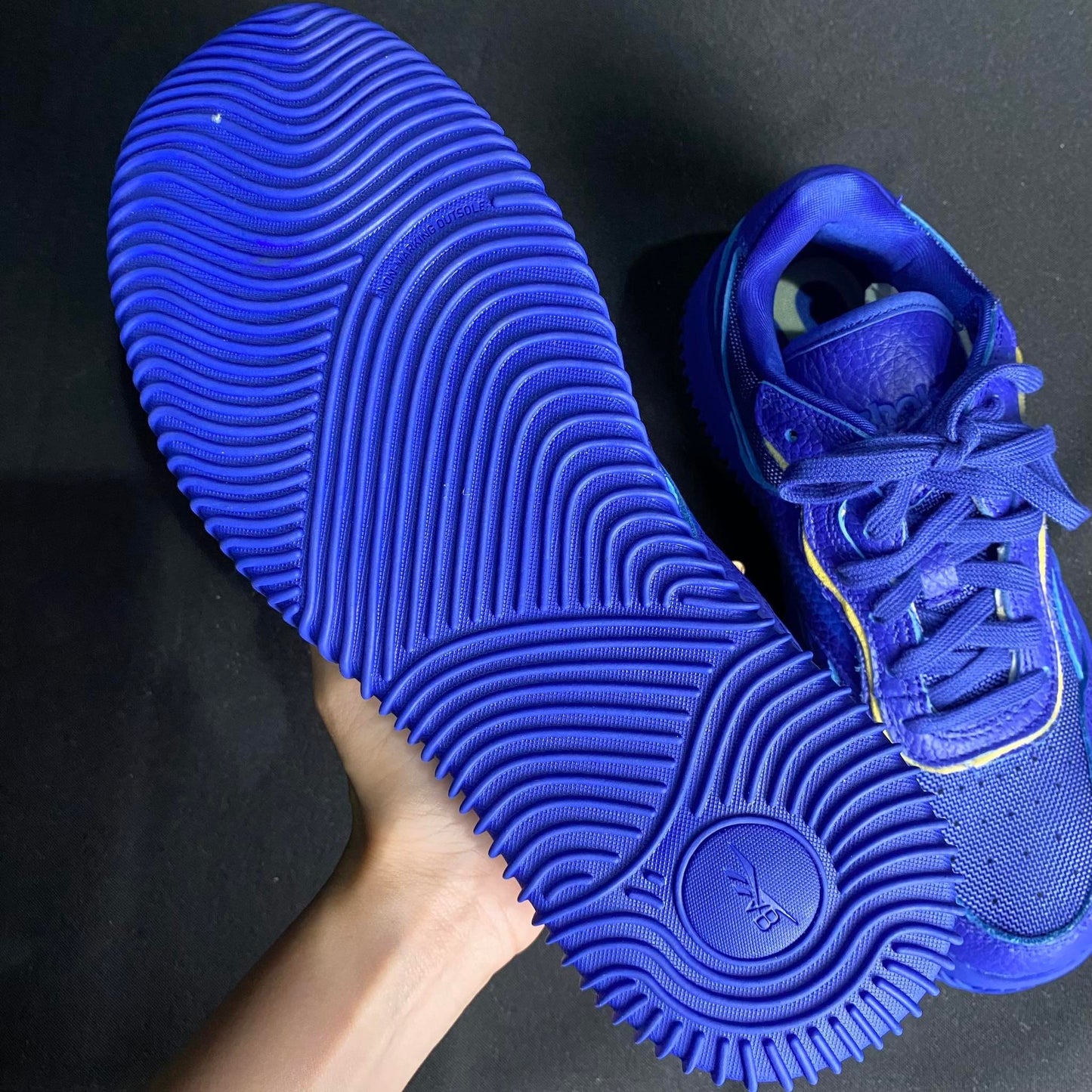 Reebok Blue Rubber Shoes Dual Court II VB Unisex (FW9956) - Phase-out Model