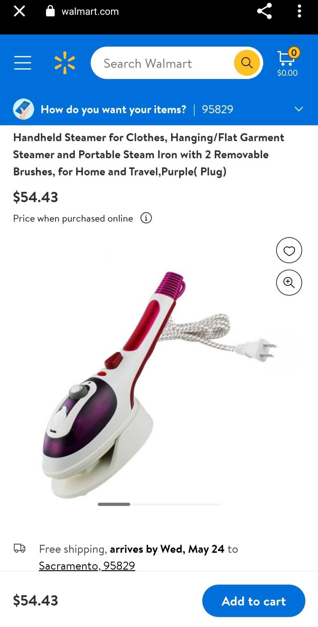 Goodway Steam Brush Garment Steamer Iron (G-663) - International Mall PUll-out