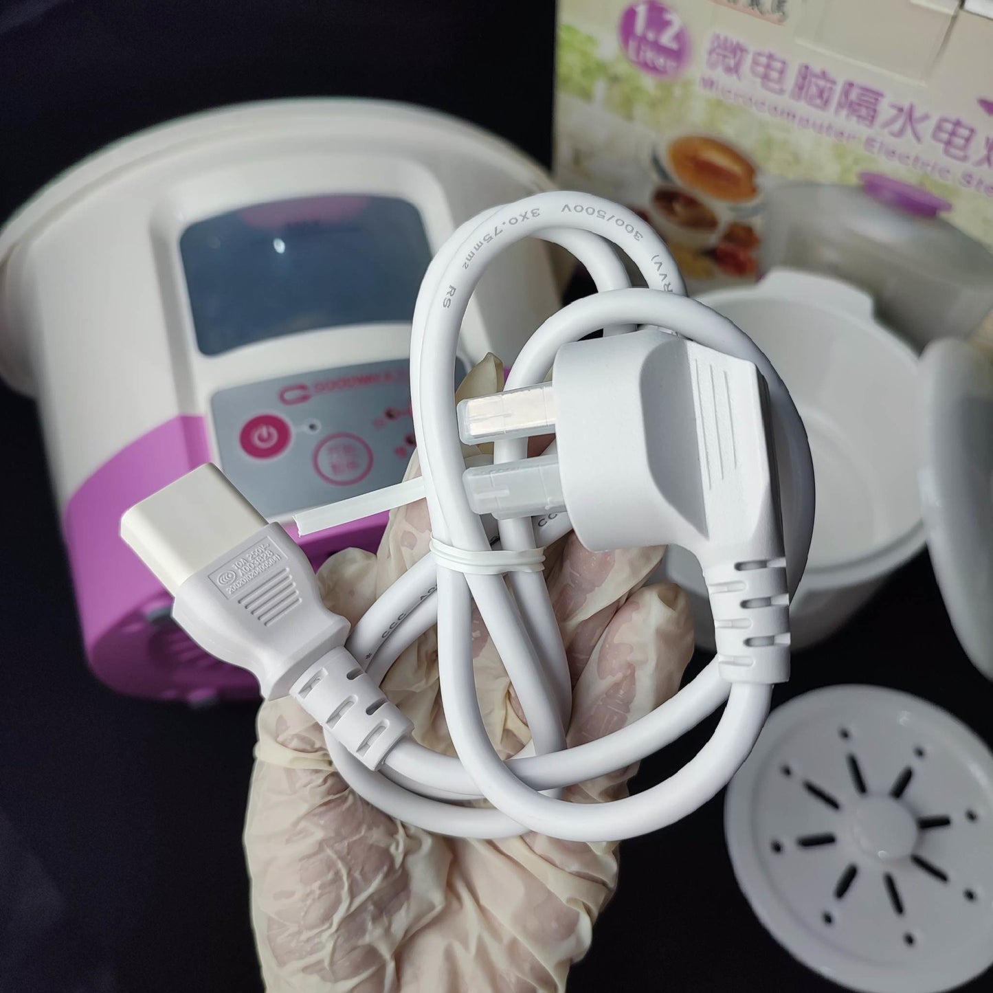 Goodway Microcomputer Electric Stewpot 1.2 Liters (GSP-351-12) - International Mall PUll-out