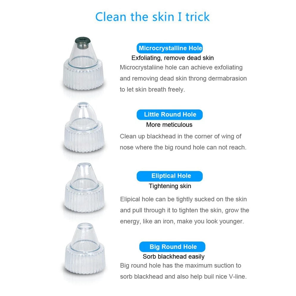 Beatiful Skin Care Expert Acne Blackhead Suction Pore Cleaner JB-8620
