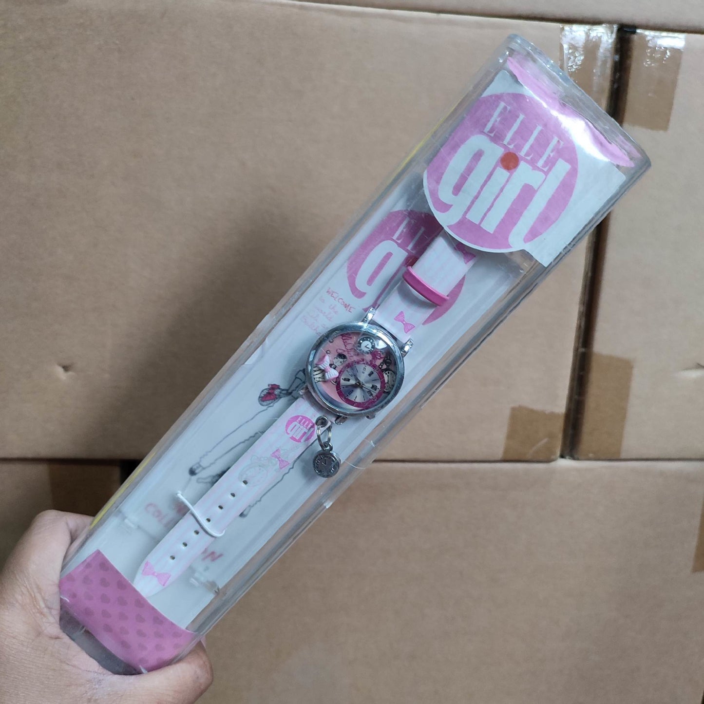 Girl Elle Watch White Pink(GW40058S01X)