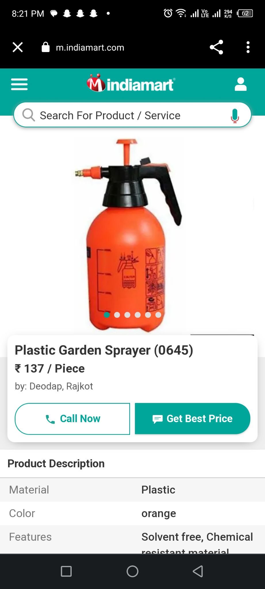 Pressure Garden Sprayer Sprinkle